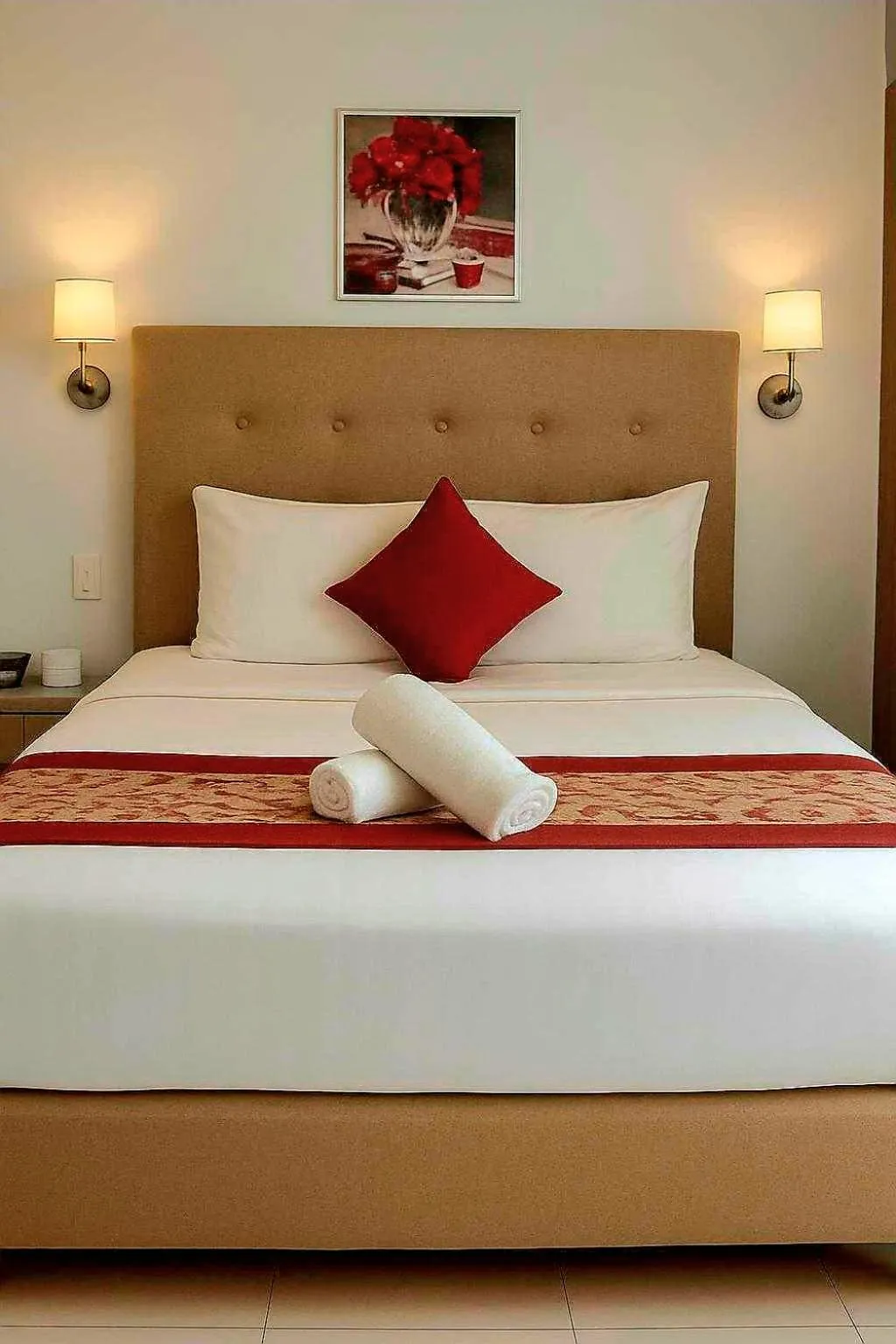 Bed in JMM Grand Suites