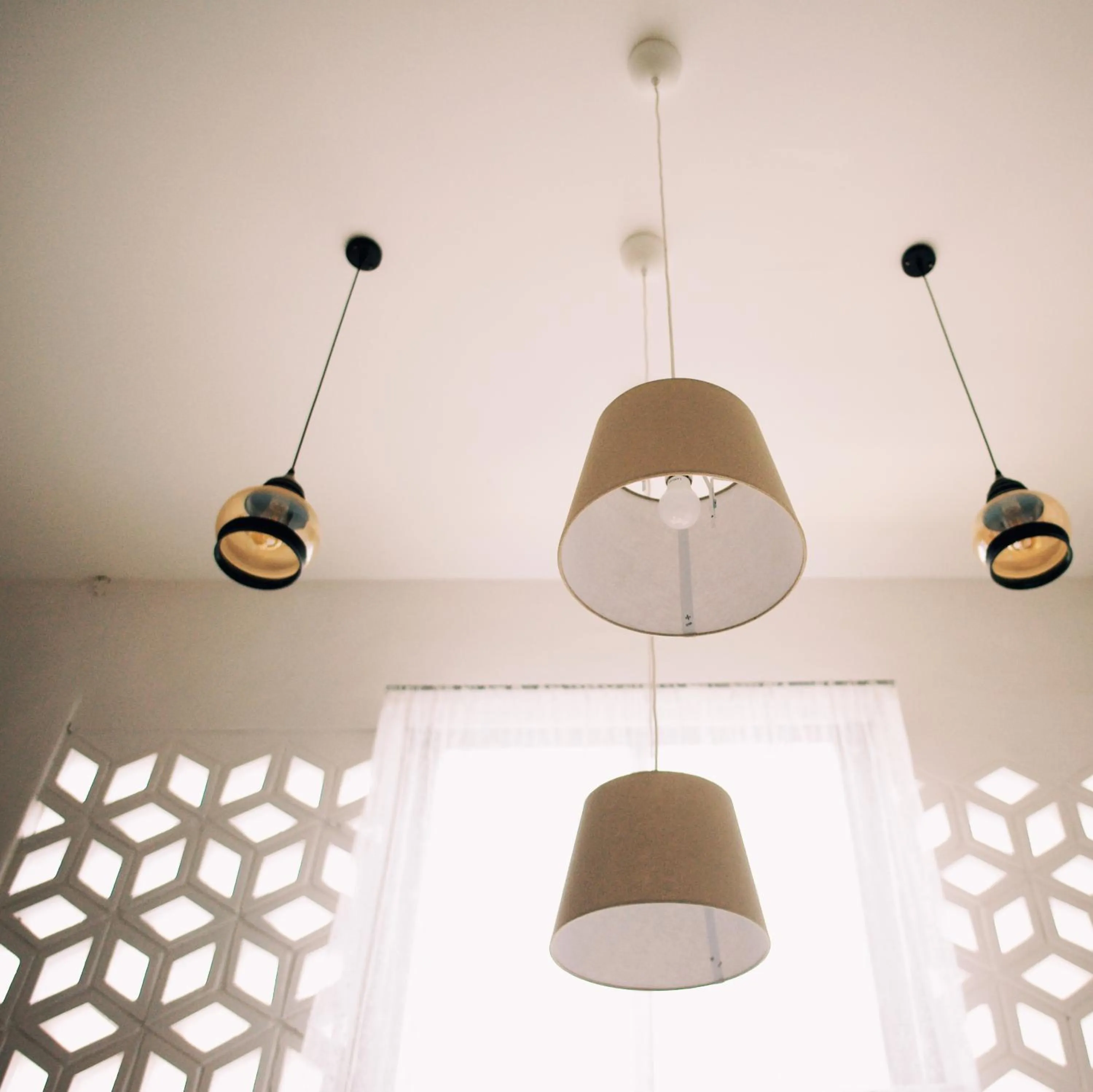 Decorative detail in White Wall Riverfront Hotel