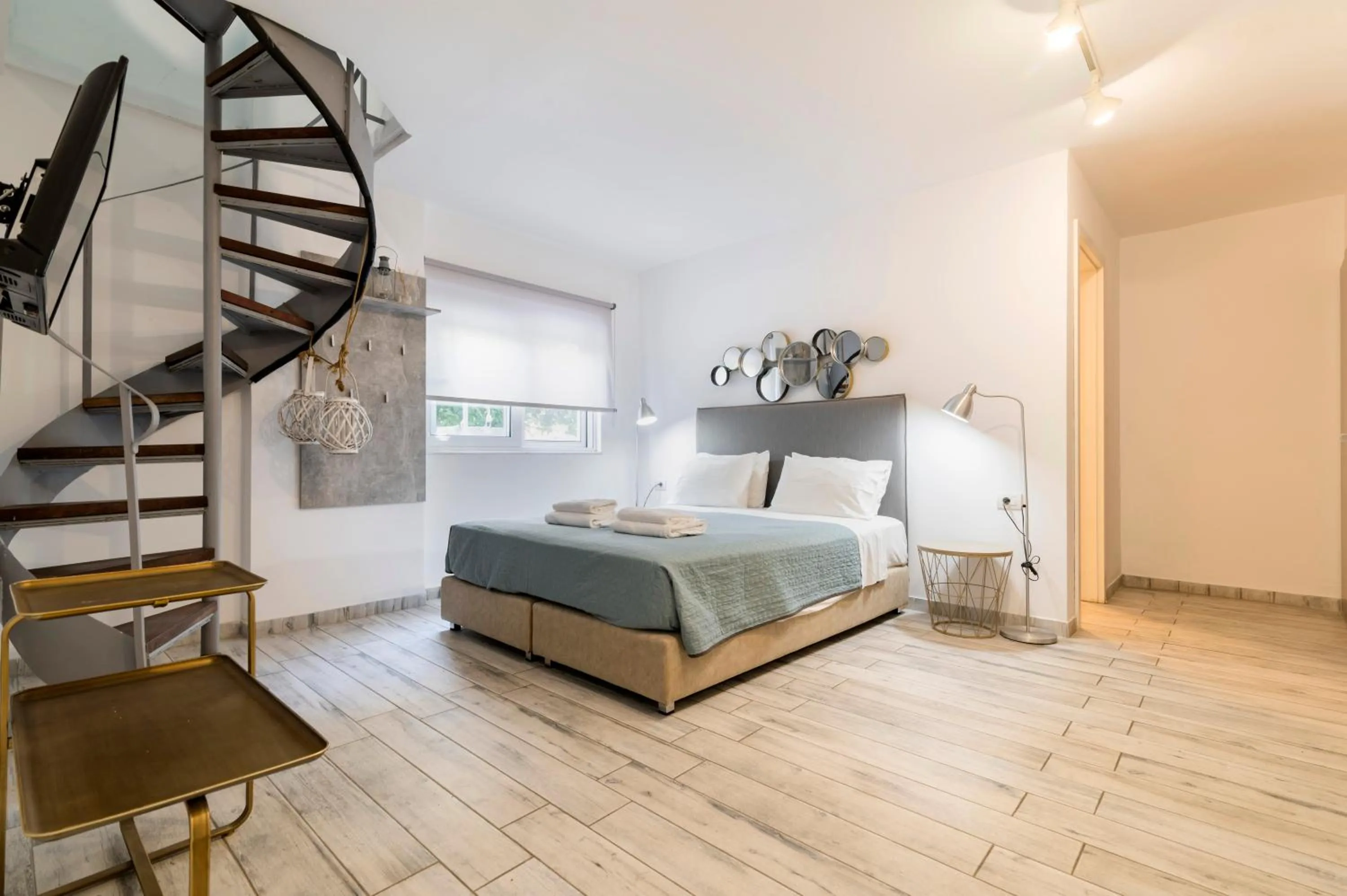 Bed in Lefka Hotel & Apartments