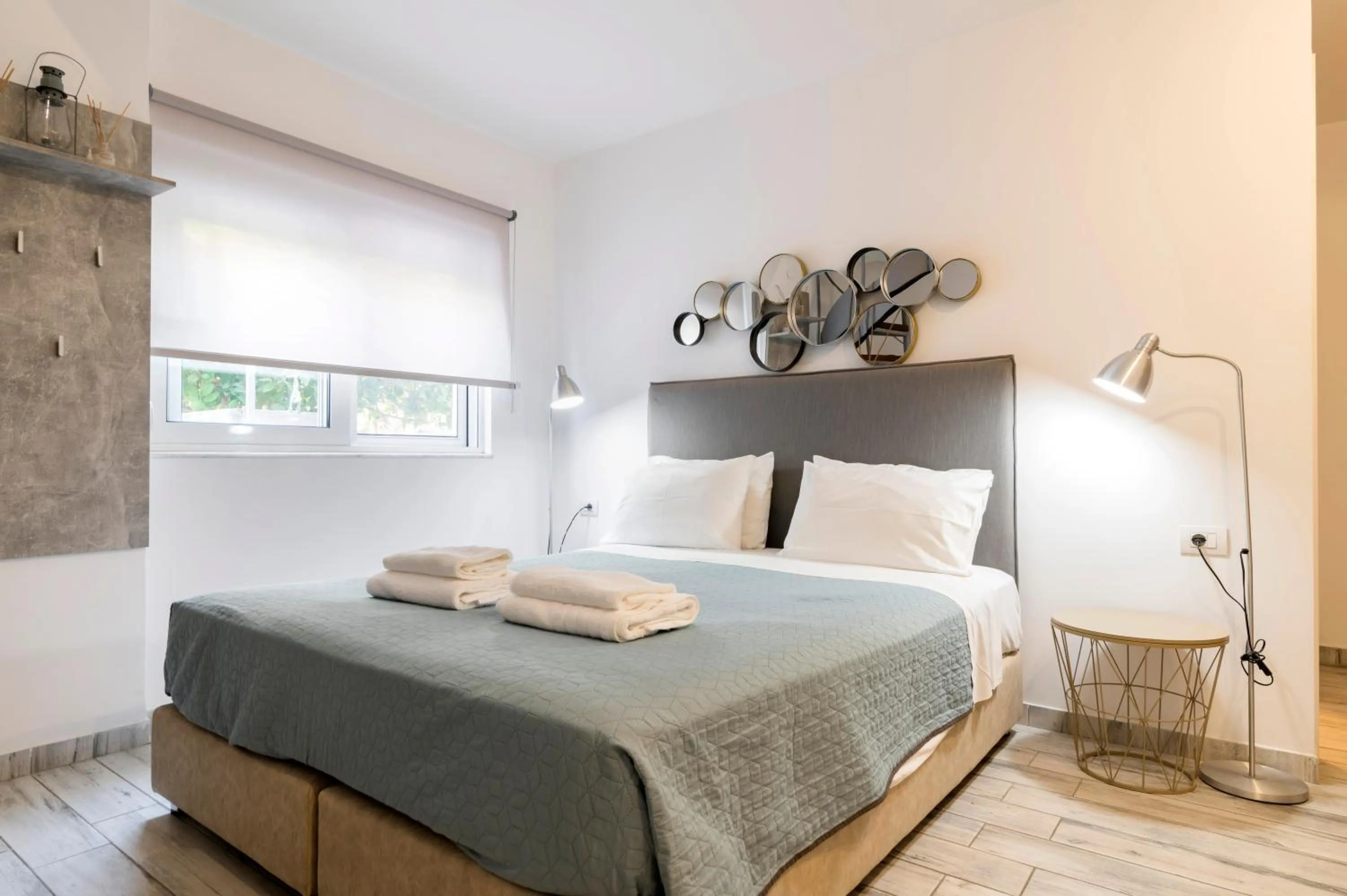 Bed in Lefka Hotel & Apartments