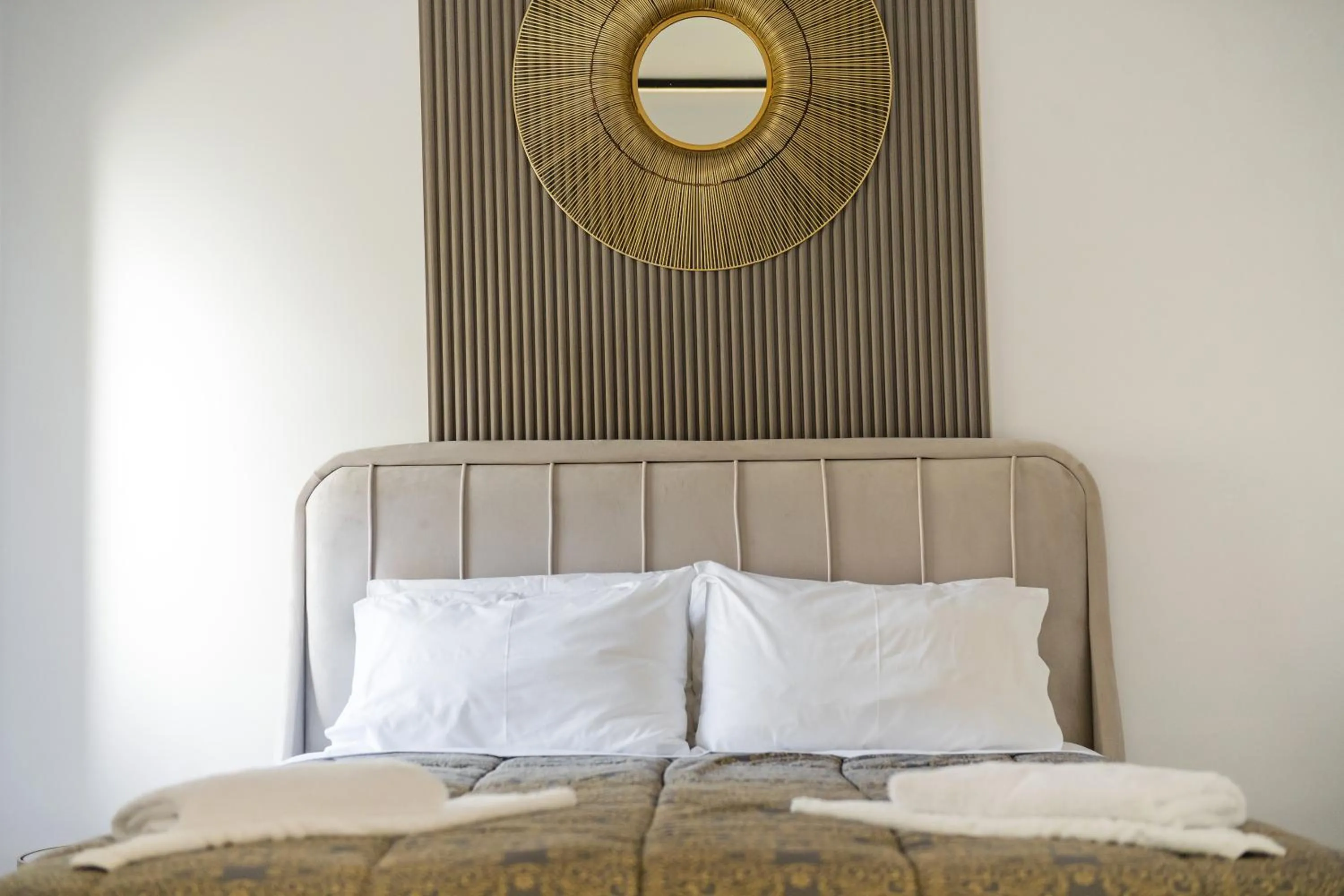 Bed in Lefka Hotel & Apartments