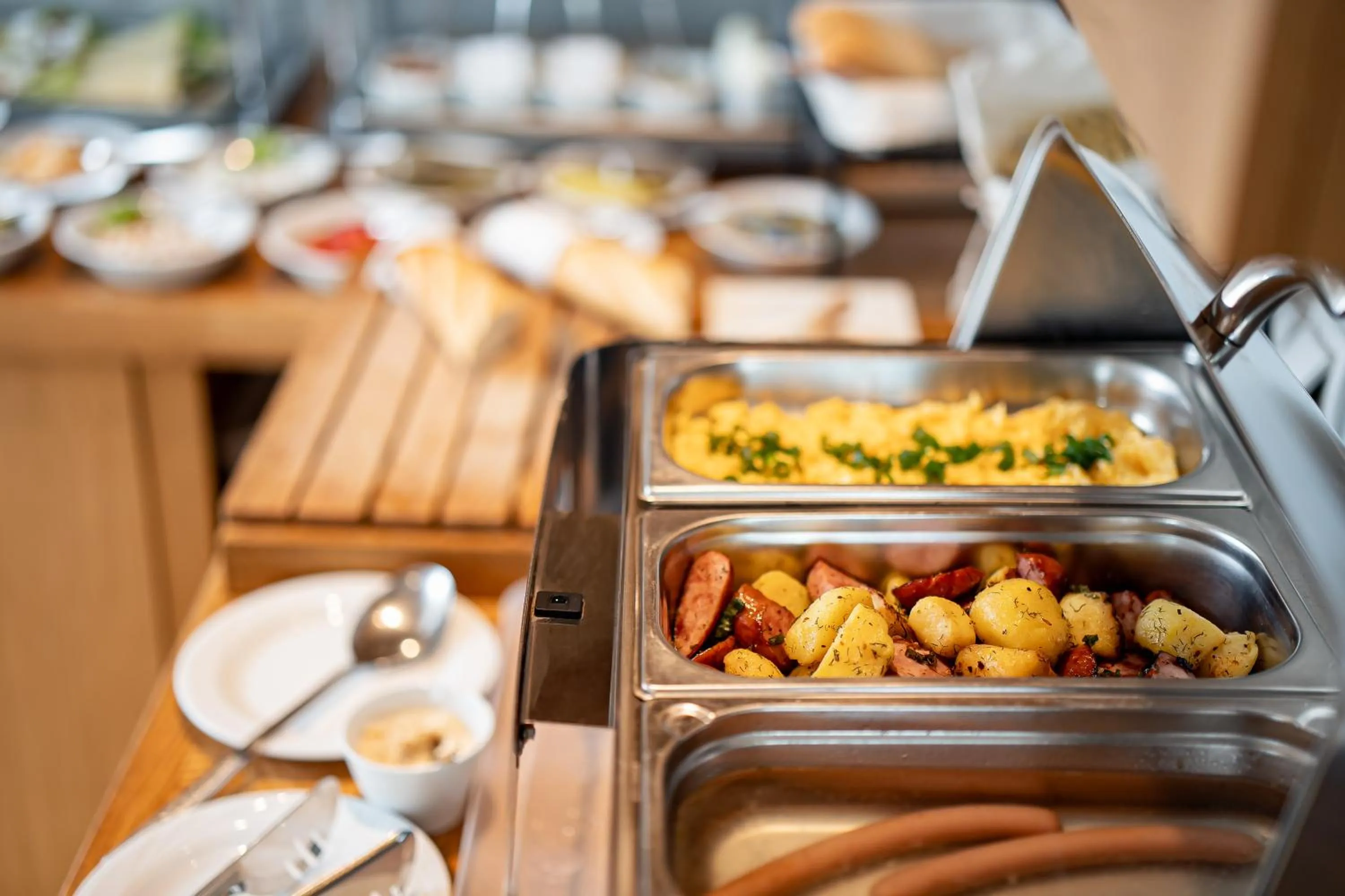 Breakfast in Hotel Platan