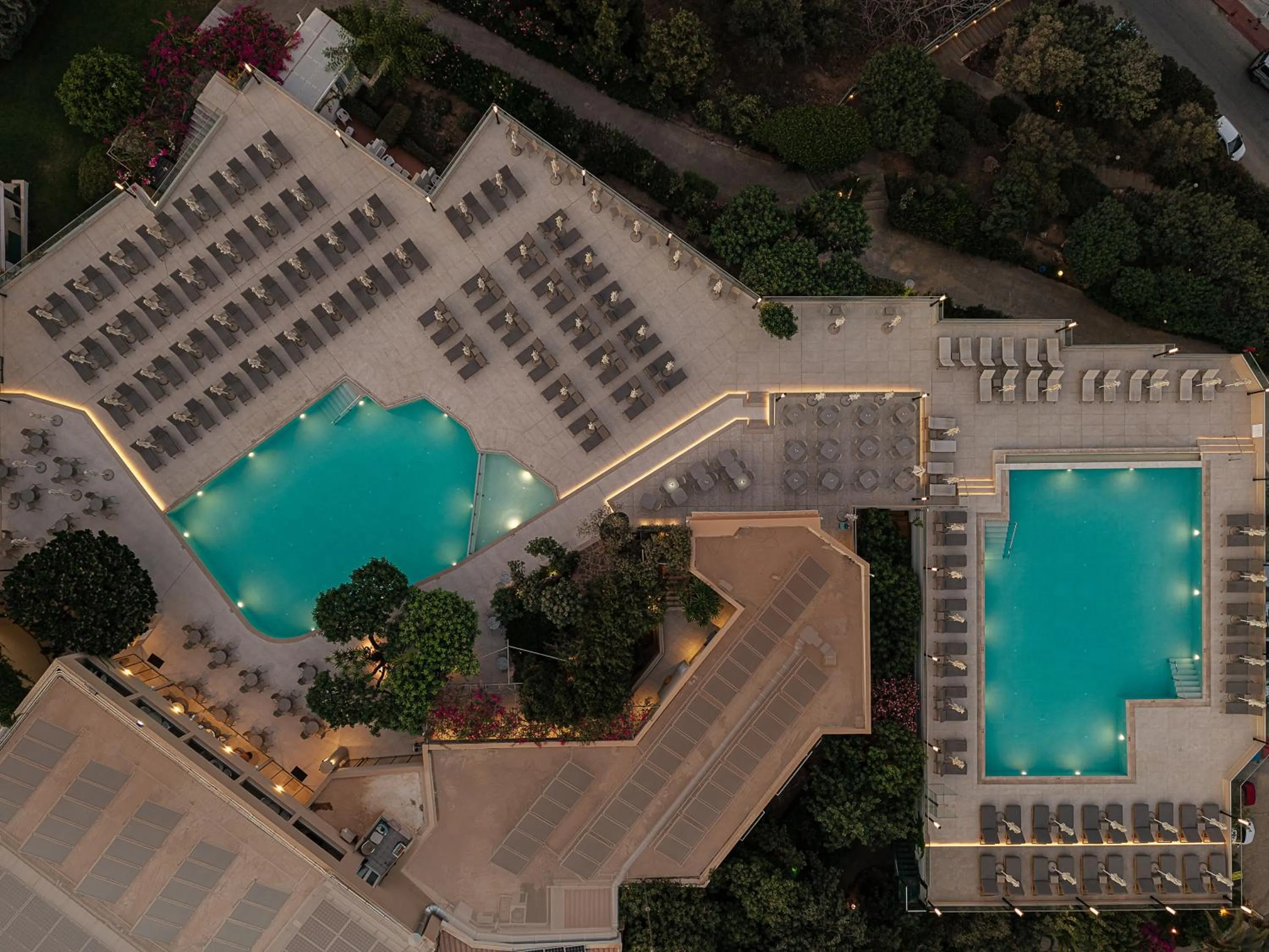 Bird's eye view in Mitsis Bali Paradise