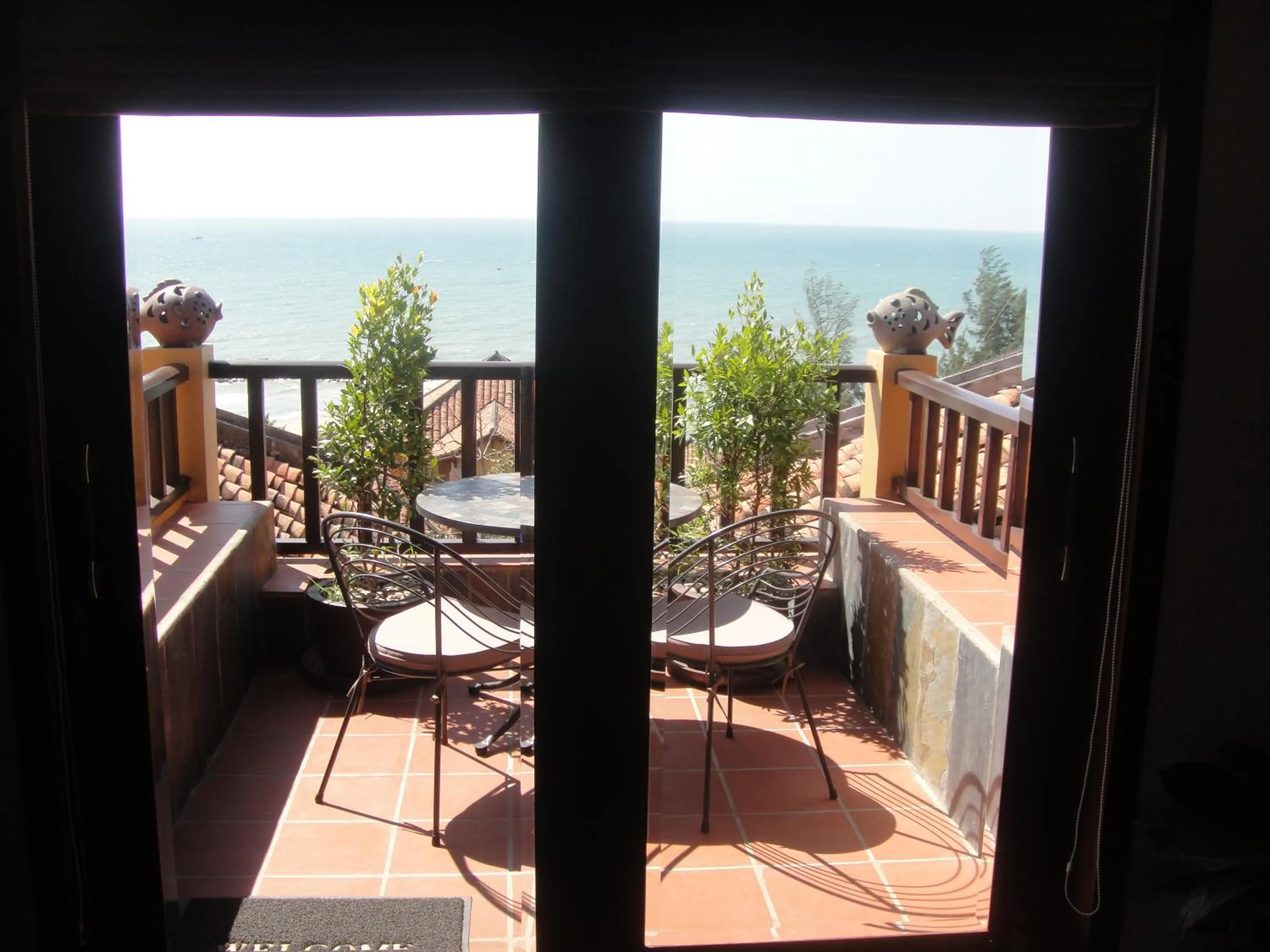 Balcony/Terrace in Poshanu Boutique Resort
