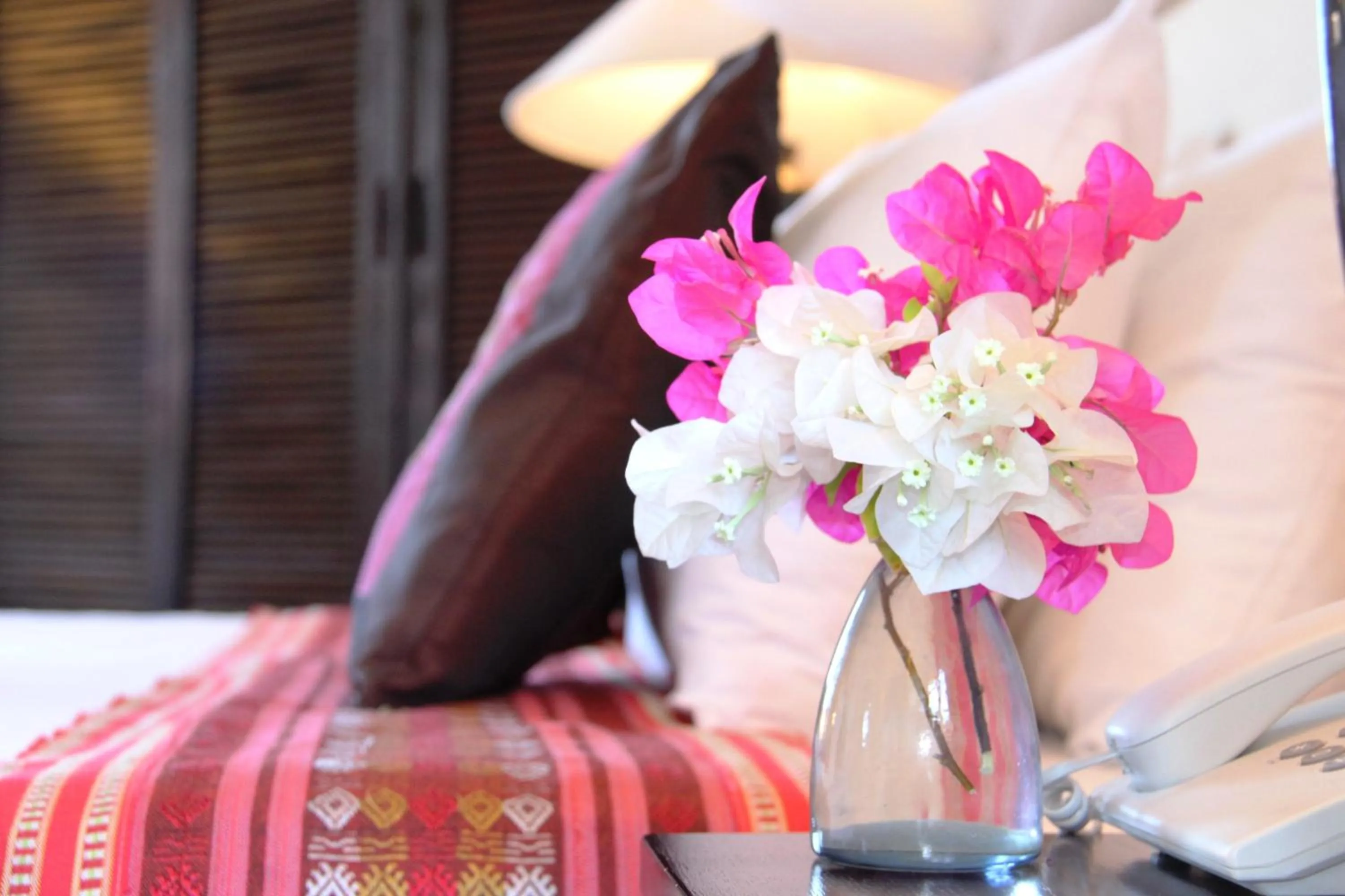 Decorative detail, Bed in Poshanu Boutique Resort