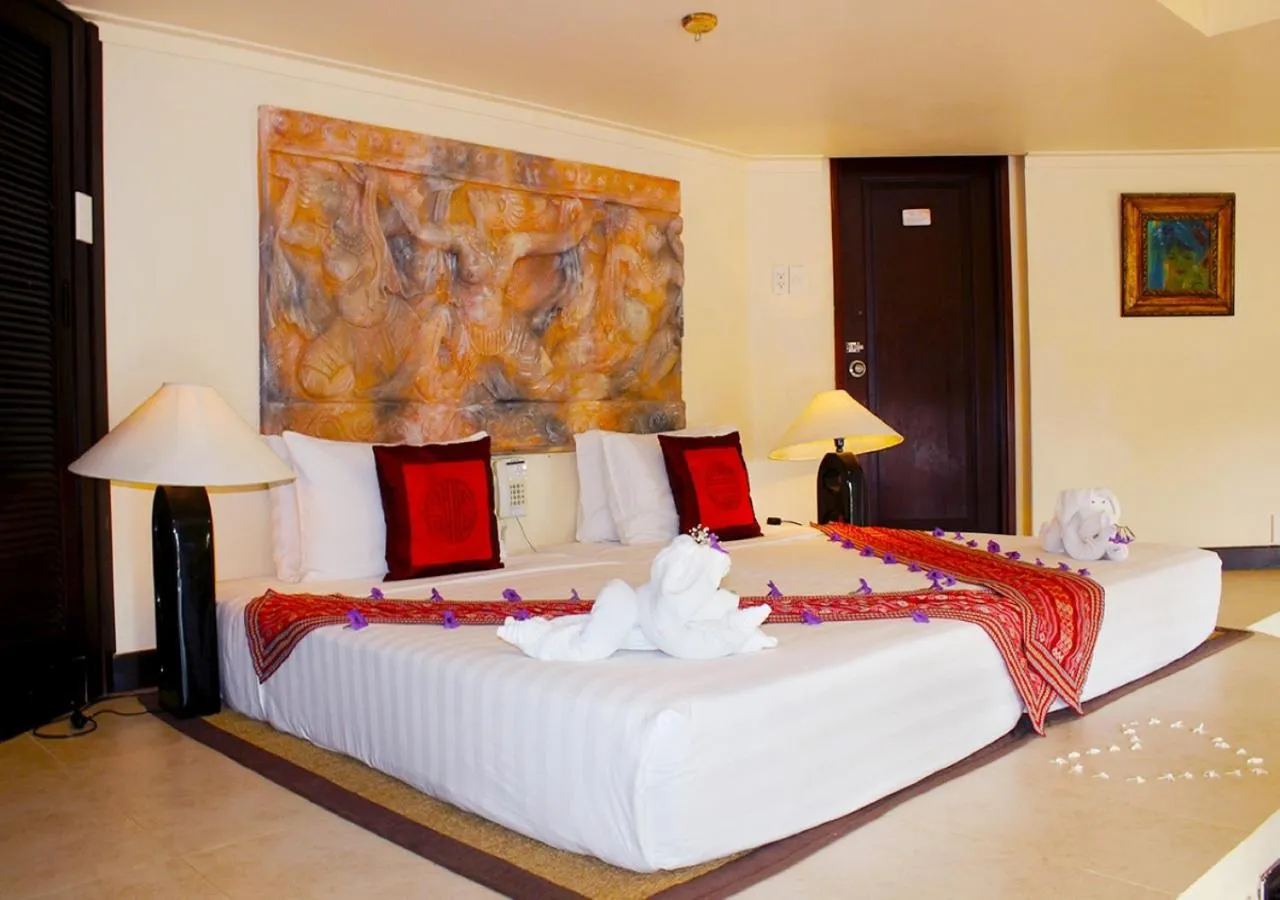 Bed in Poshanu Boutique Resort