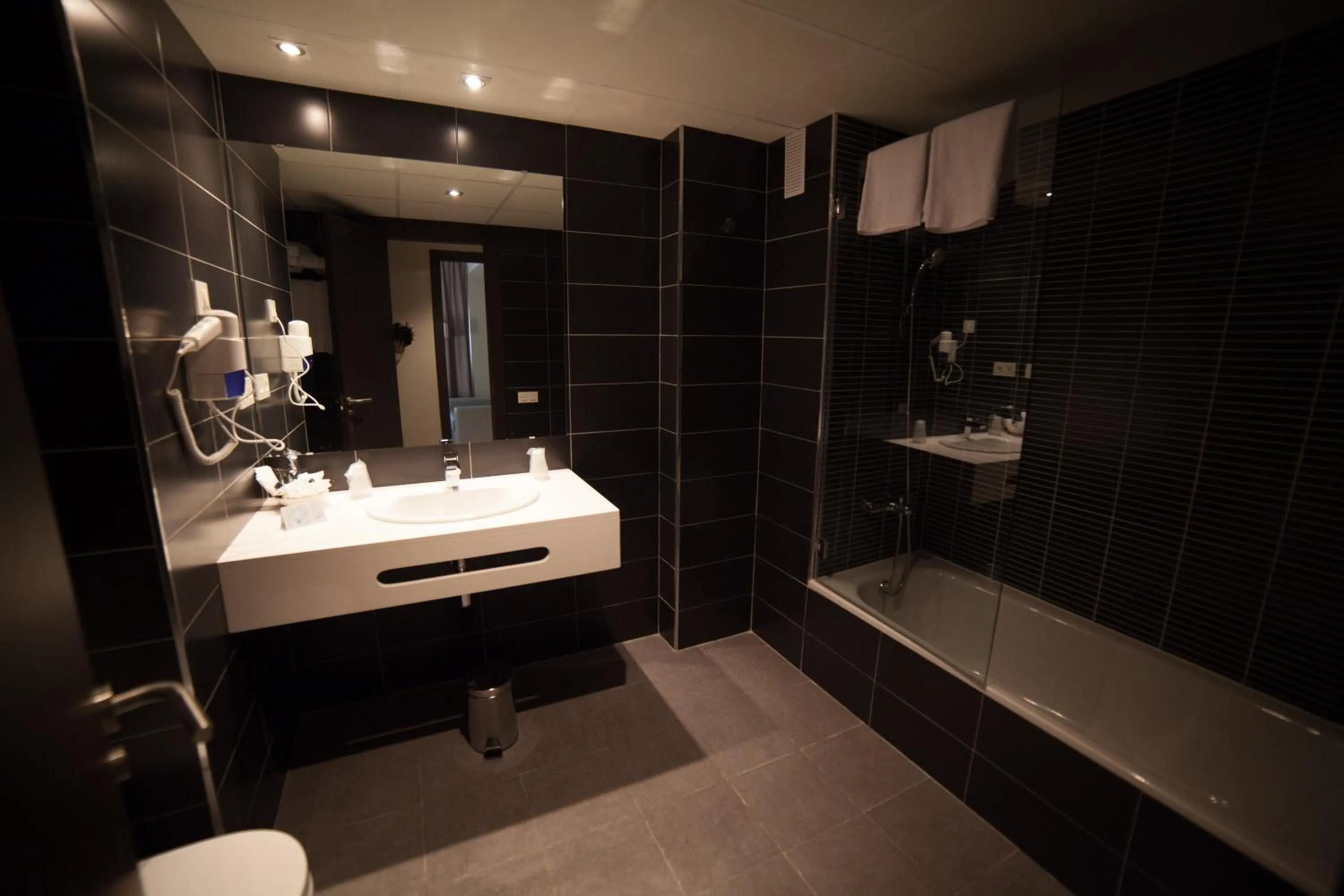 Bathroom in Brea's Hotel