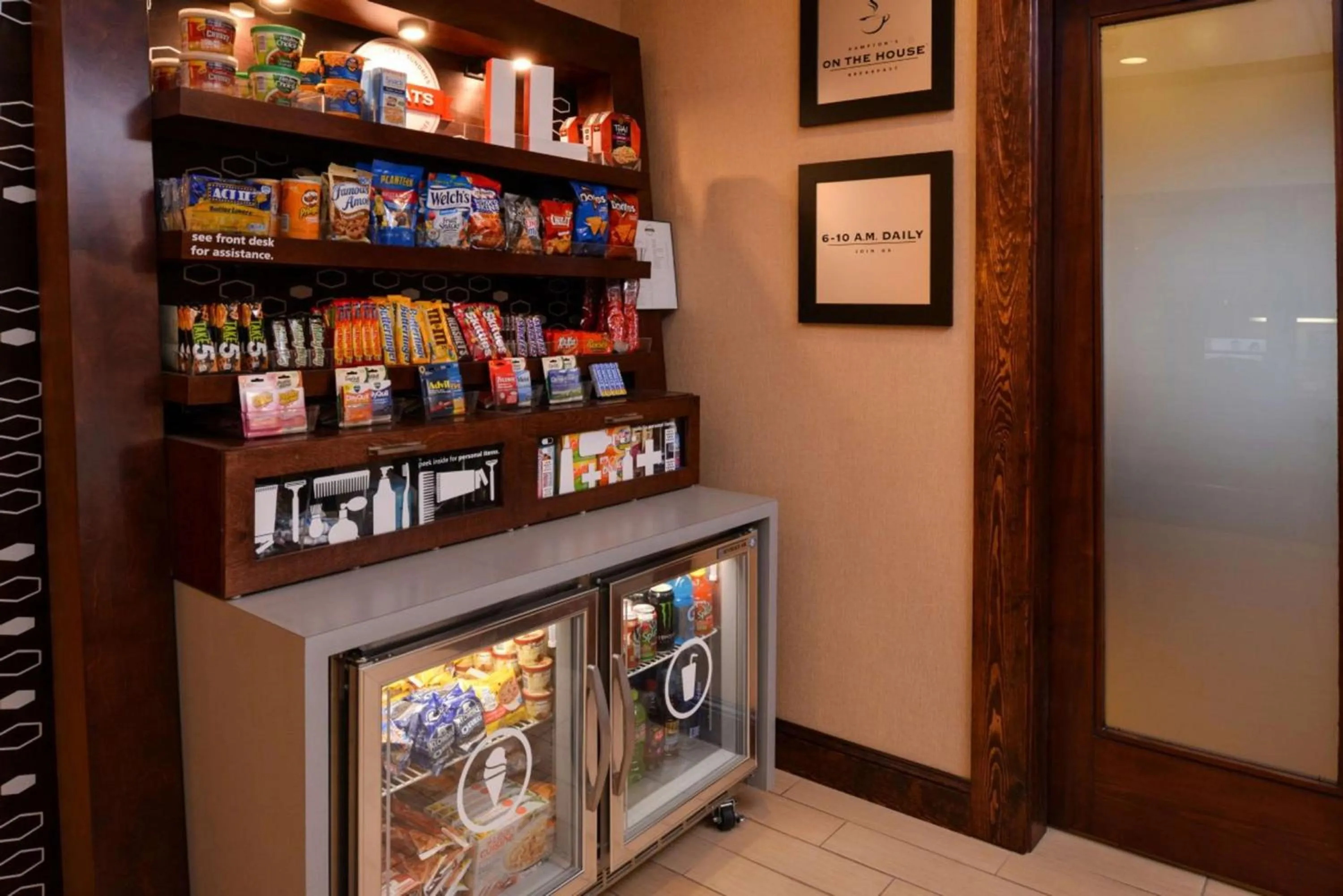 Restaurant/places to eat in Hampton By Hilton Lincoln