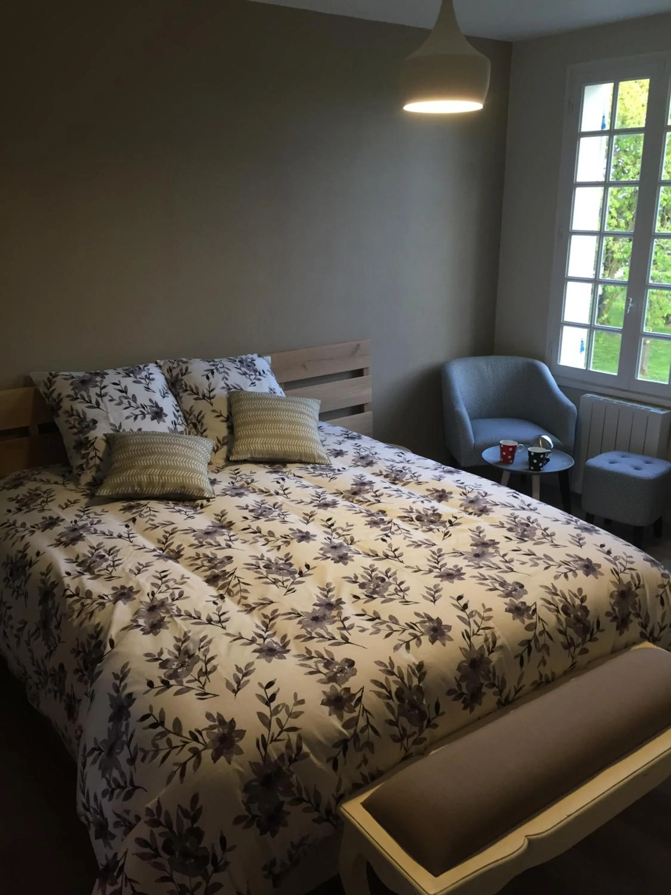 Bed in Chambres D'hôtes le clos de la Bertinière petit déjeuner inclus