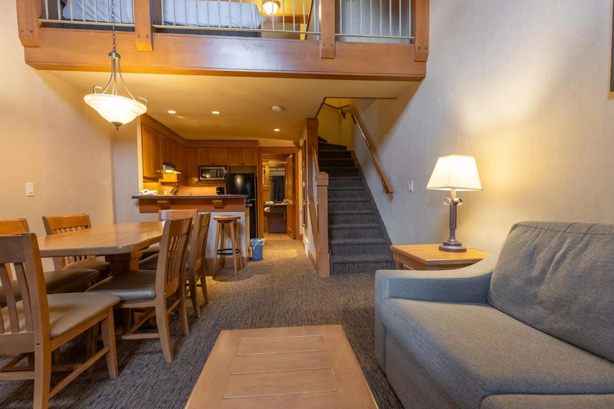 Living room in The Hidden Ridge Resort