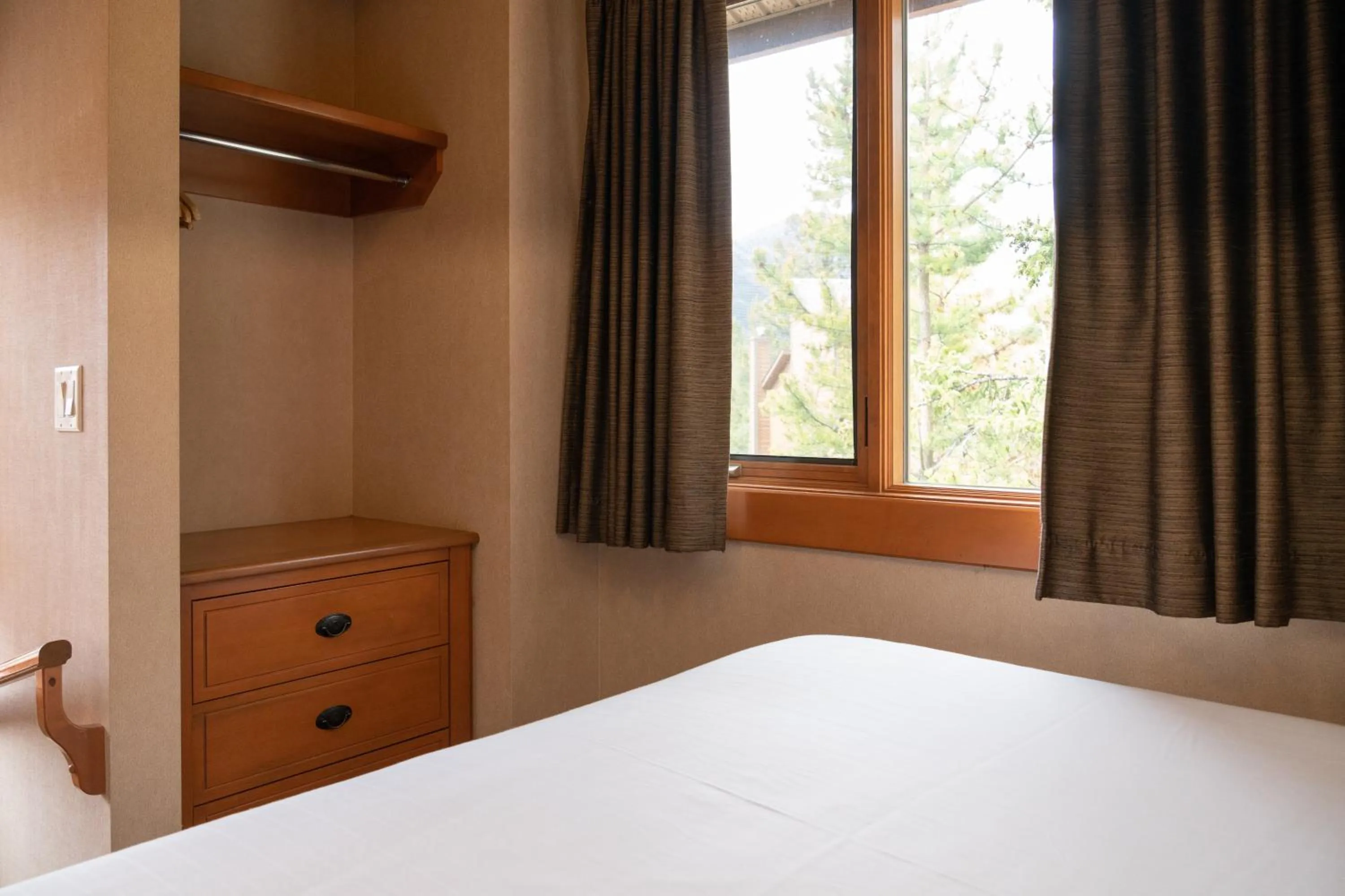 Bed in The Hidden Ridge Resort