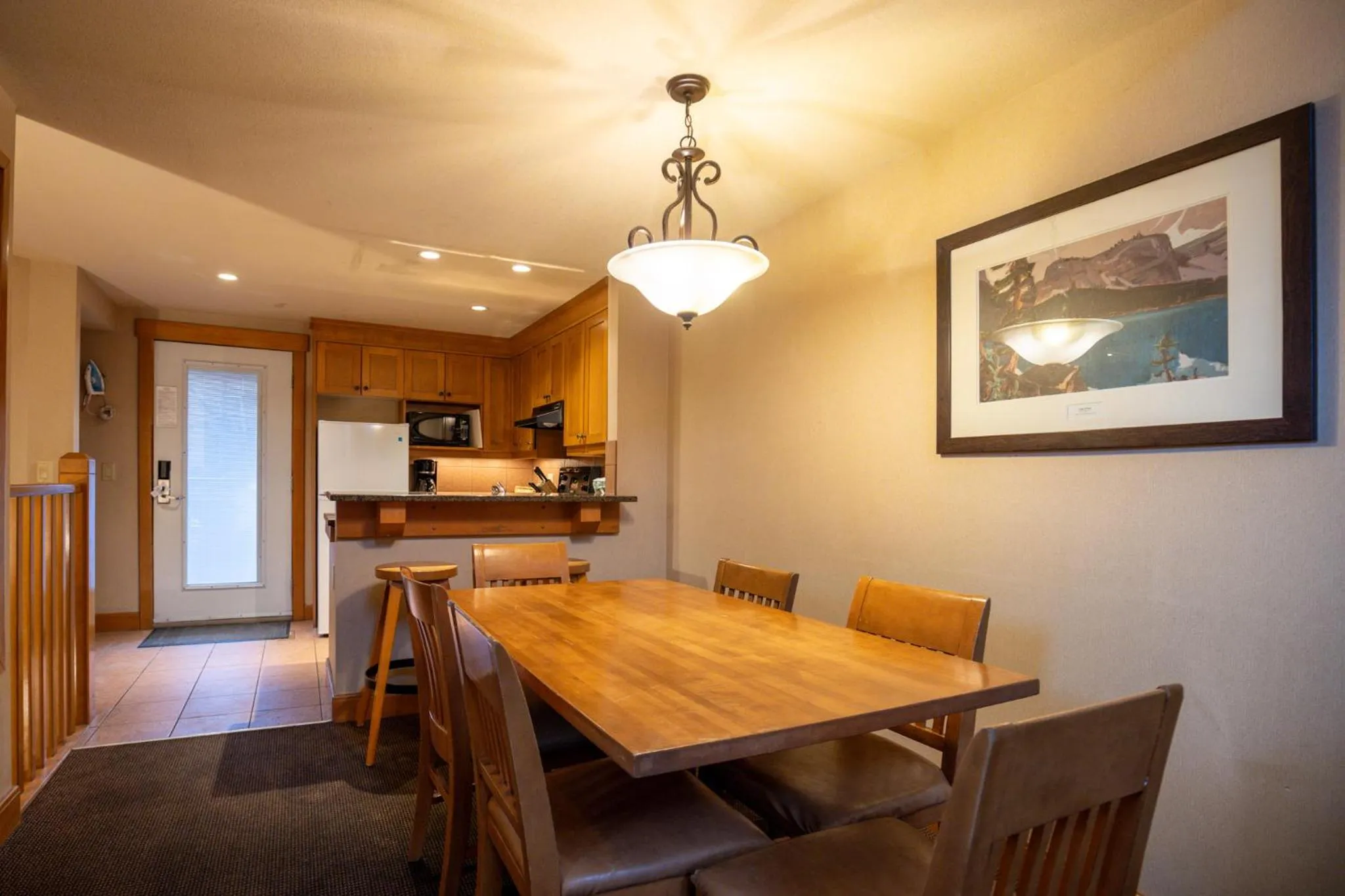 Dining area in The Hidden Ridge Resort