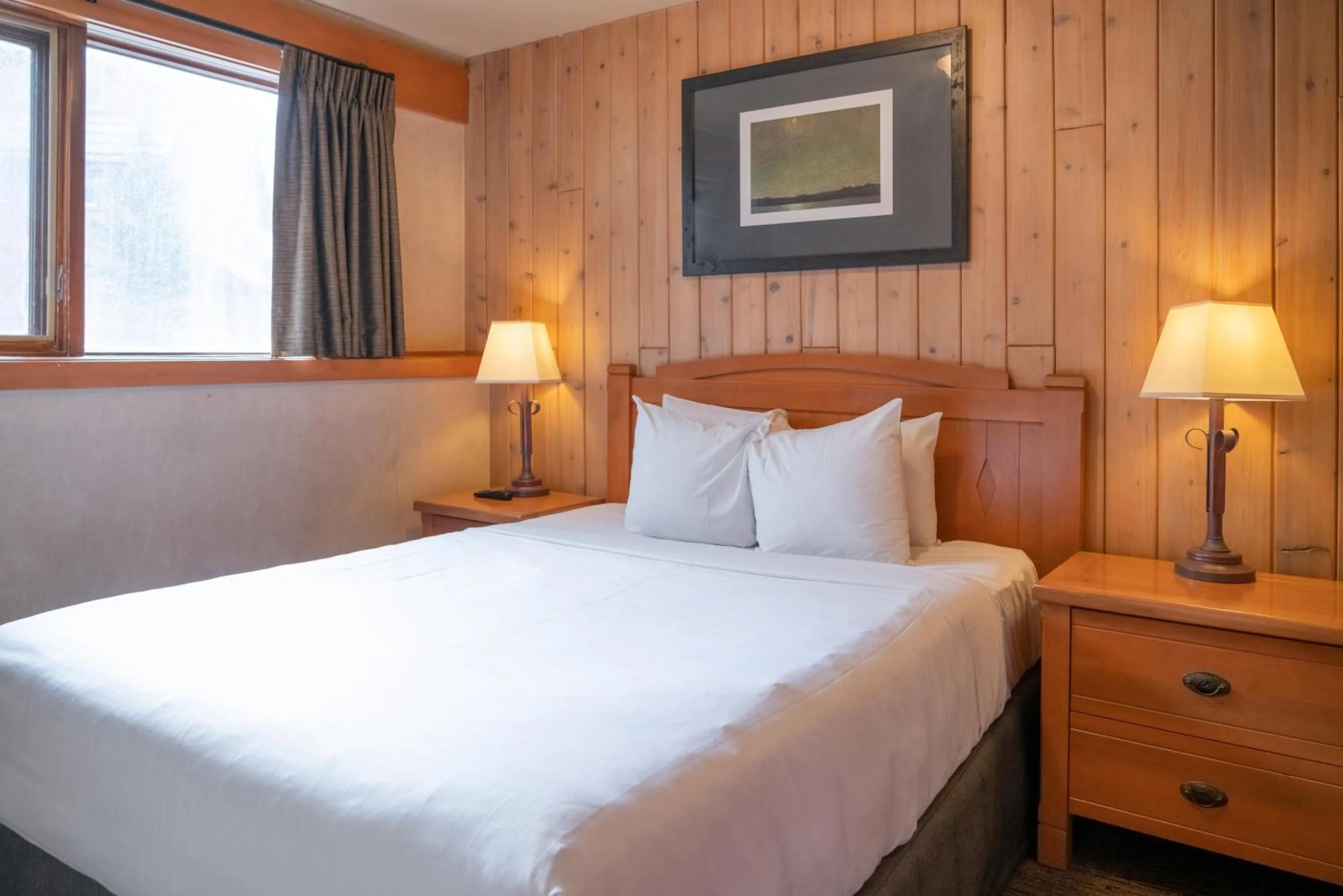 Bed in The Hidden Ridge Resort