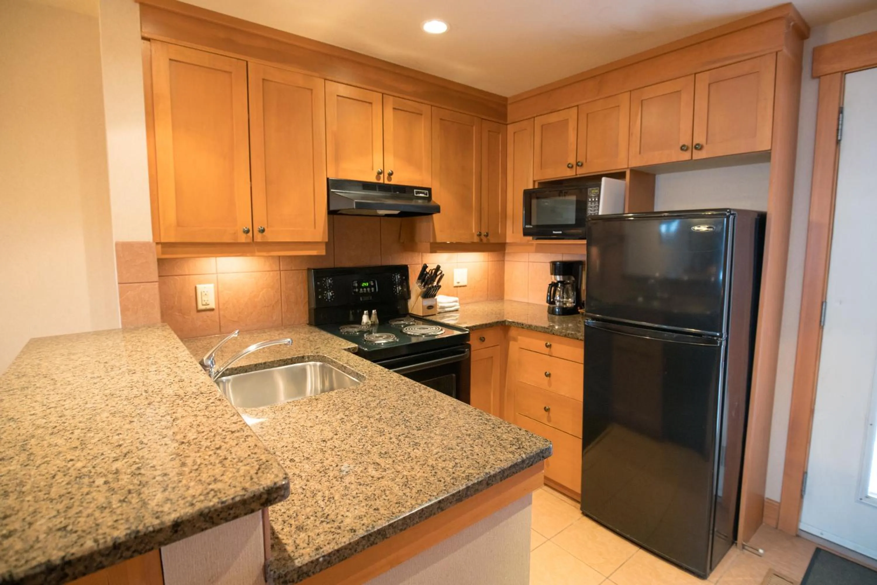 Kitchen or kitchenette in The Hidden Ridge Resort