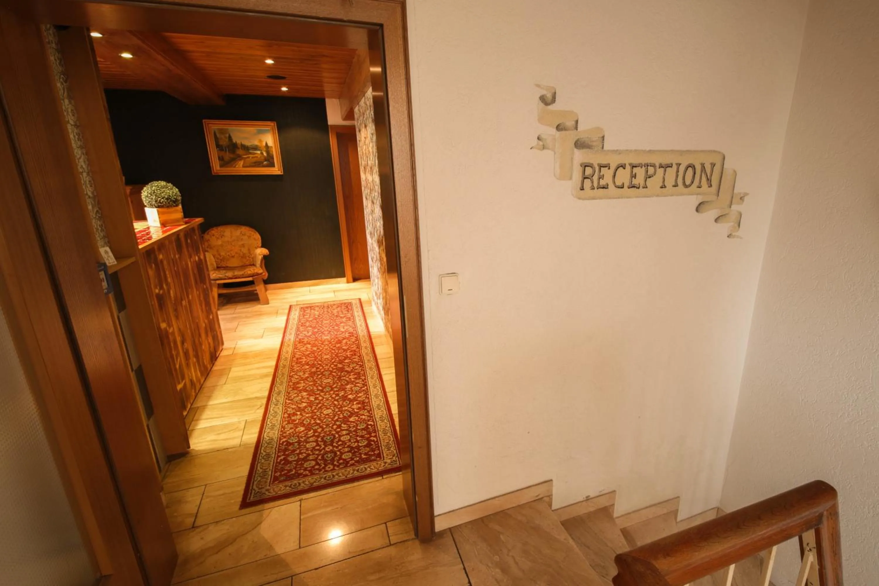 Lobby or reception in Hotel Kraus