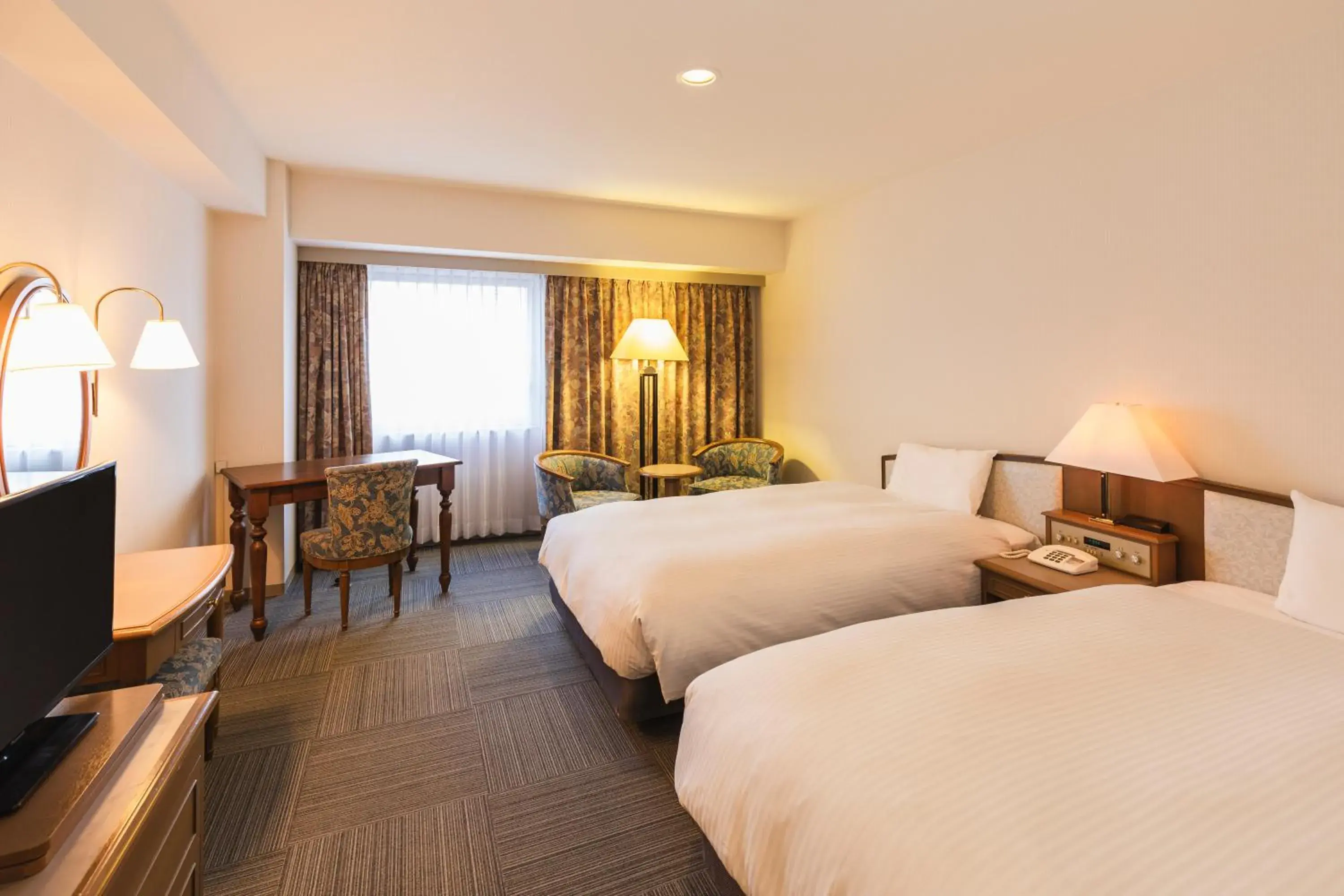 Deluxe Twin Room - Non-Smoking in Hotel Sunroute Niigata Deluxe Twin Room - Non-Smoking in Hotel Sunroute Niigata