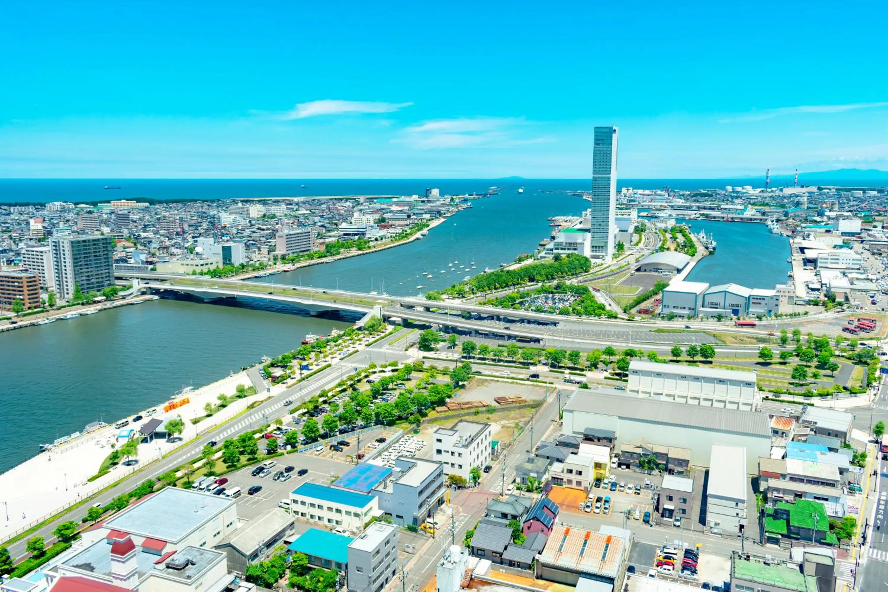 Nearby landmark in Hotel Sunroute Niigata