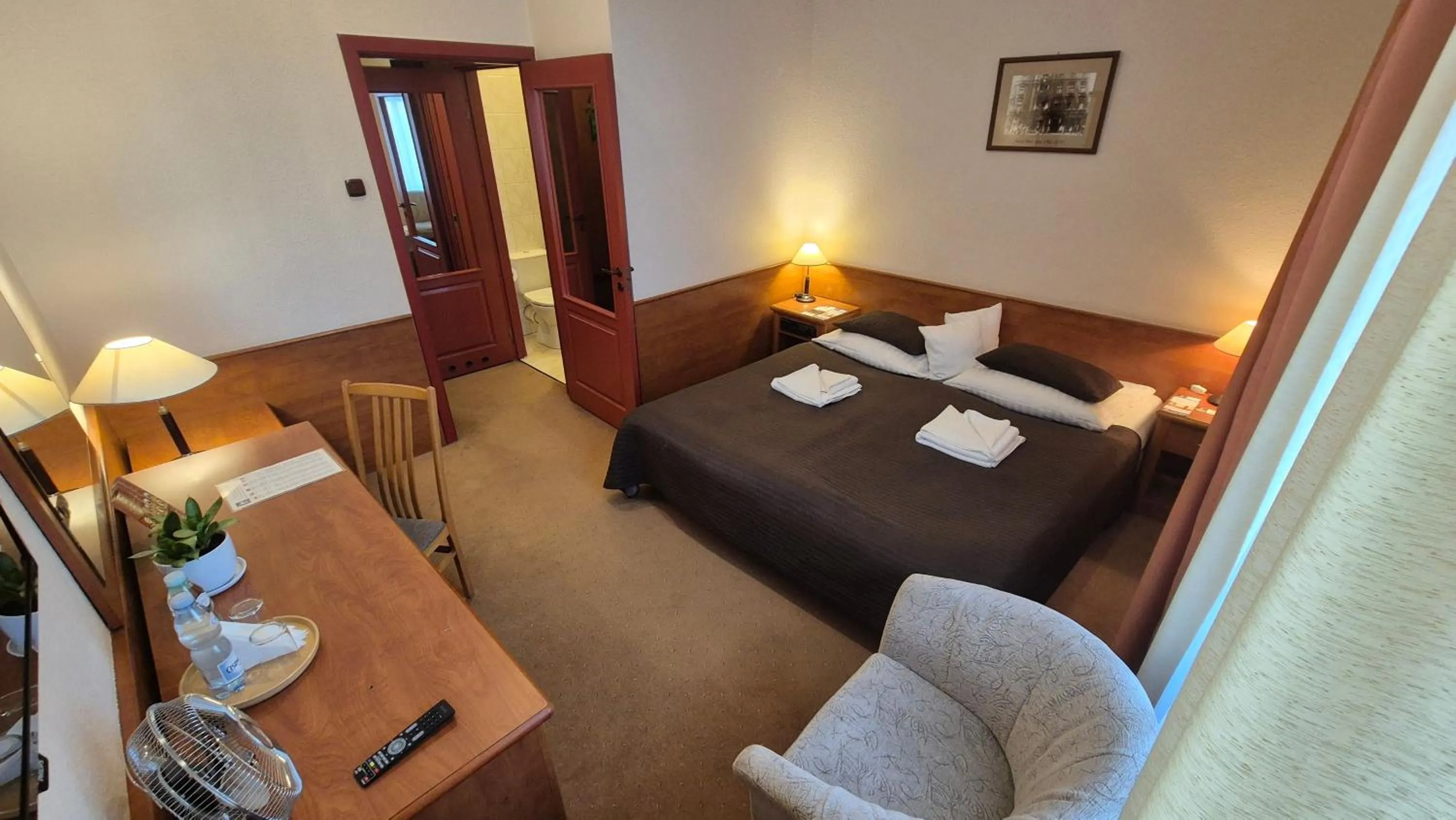 Bed in Hotel BAST Wellness & SPA