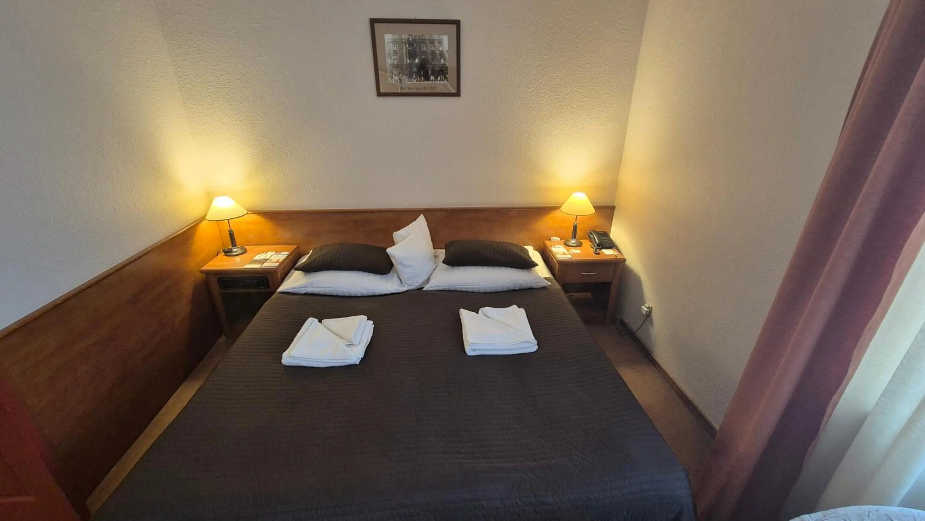 Bed in Hotel BAST Wellness & SPA