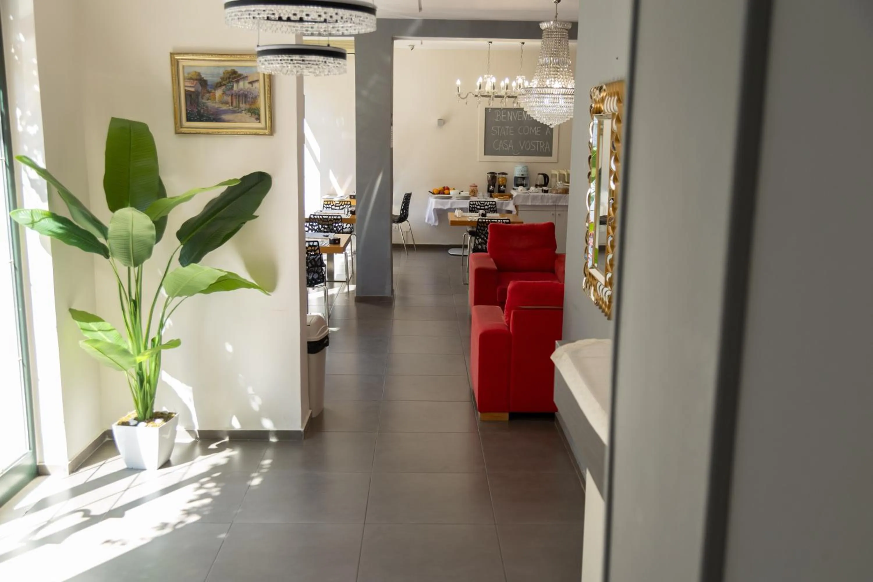 Seating area in Hotel Liqeni