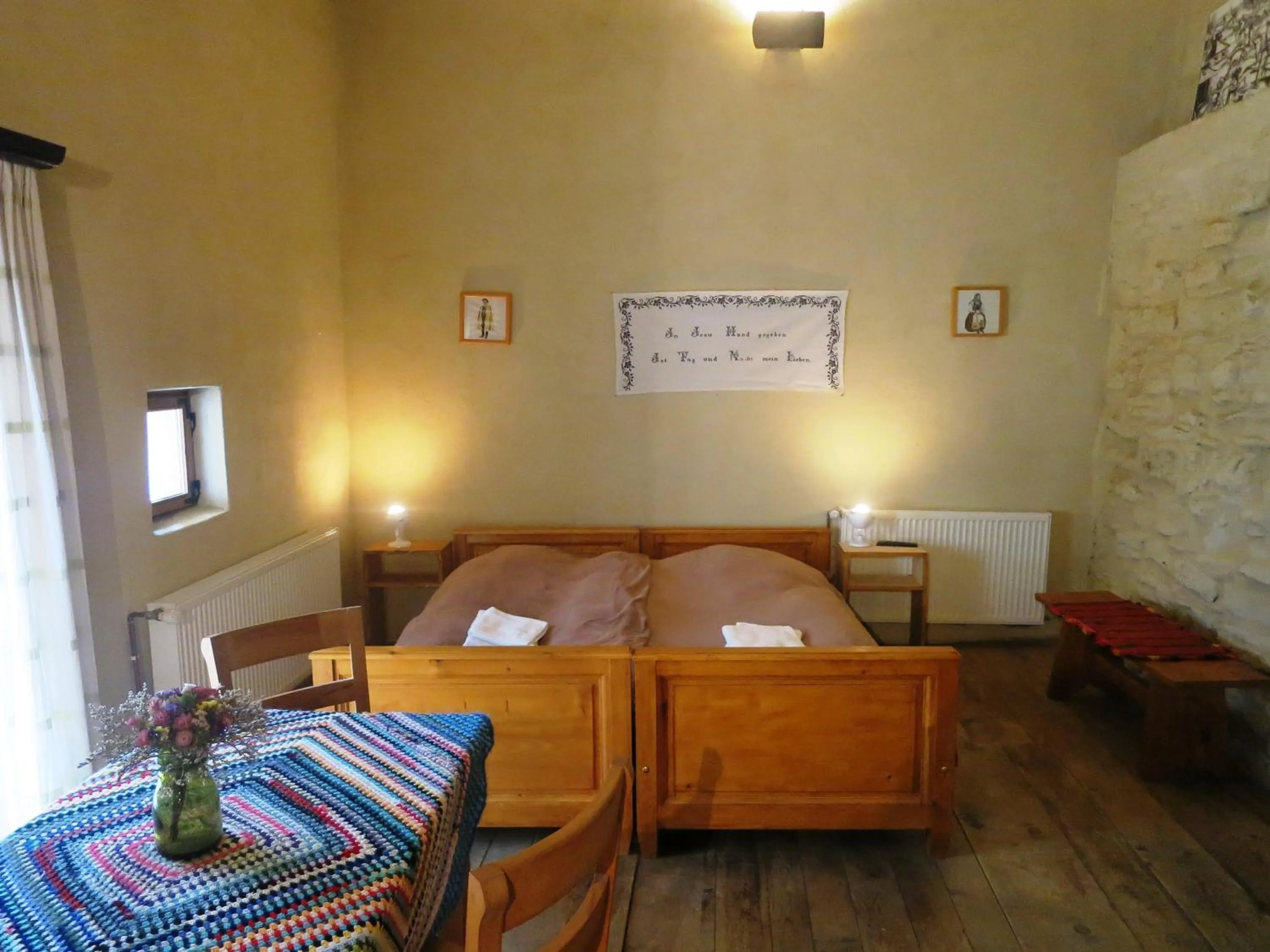 Photo of the whole room, Bed in Medieval Apartments Frauendorf