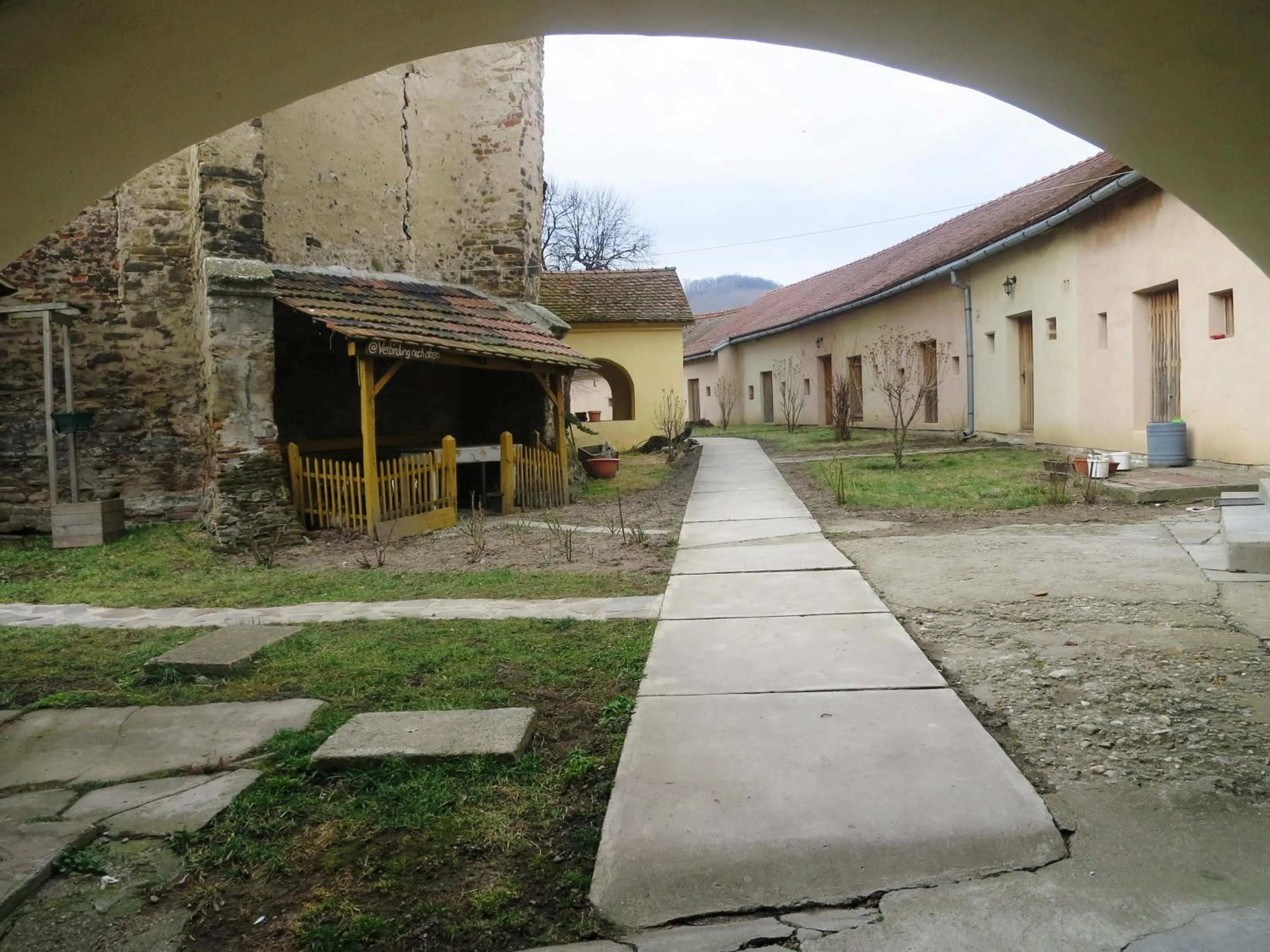 Property building in Medieval Apartments Frauendorf