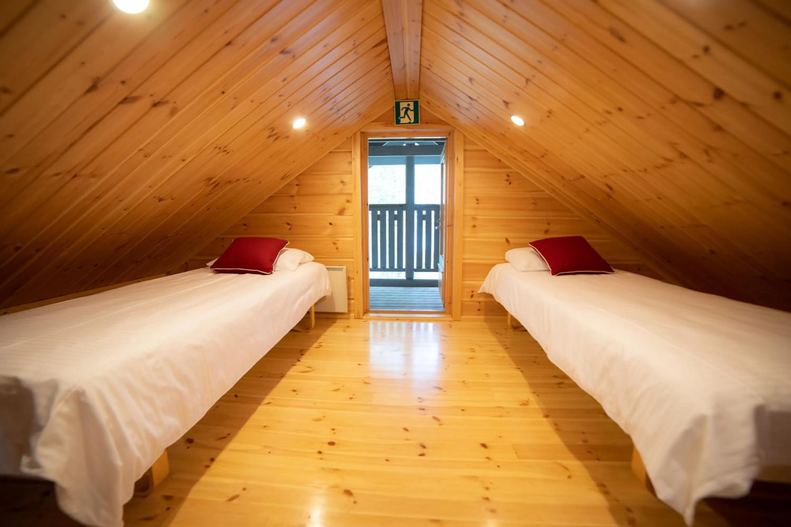 Bedroom, Bed in Holiday Village Kukkapää