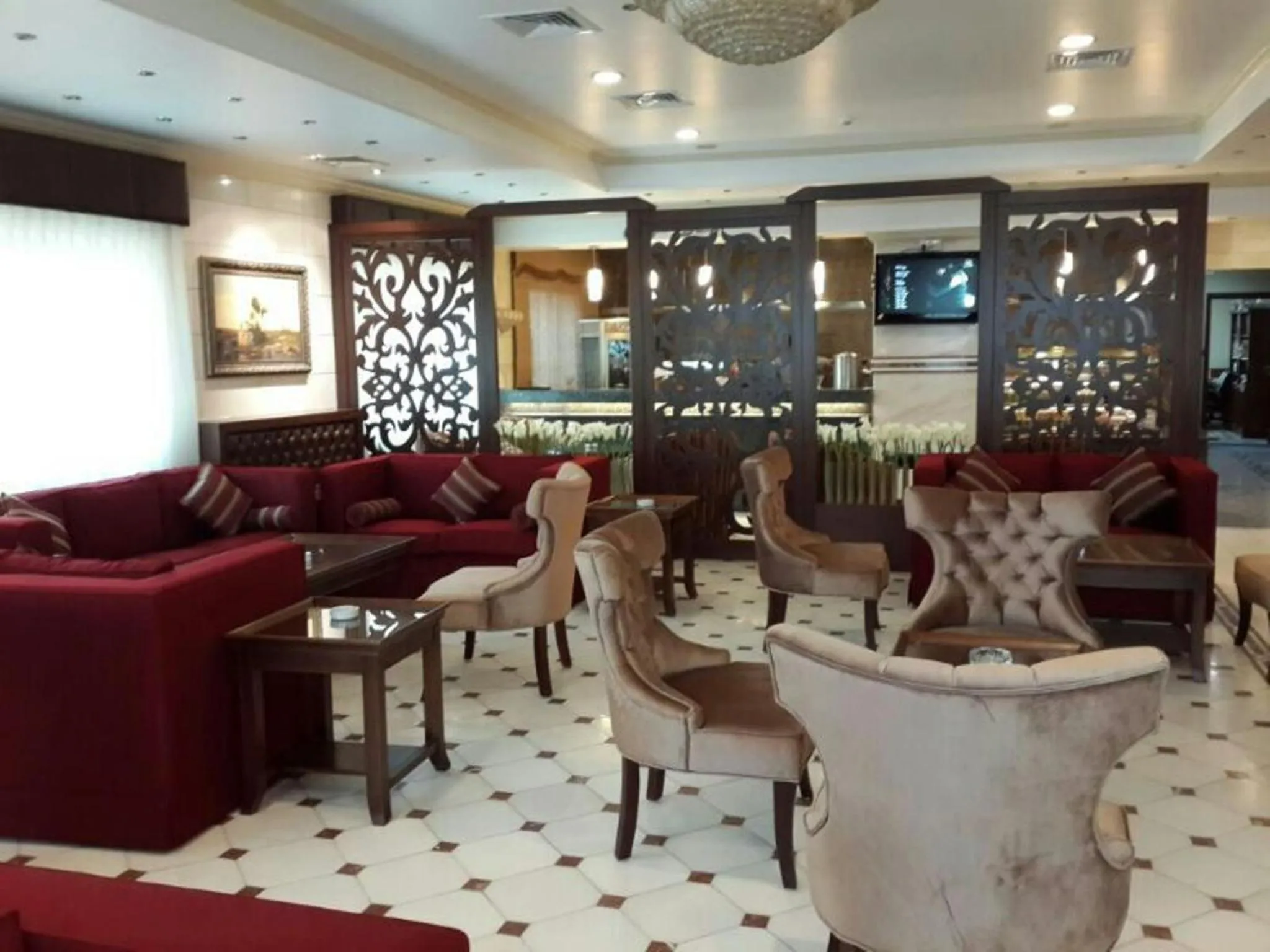 Lobby or reception in Al Thuraya Hotel
