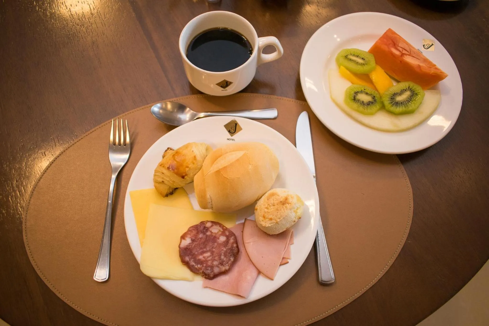 Breakfast in Jacques Georges Tower