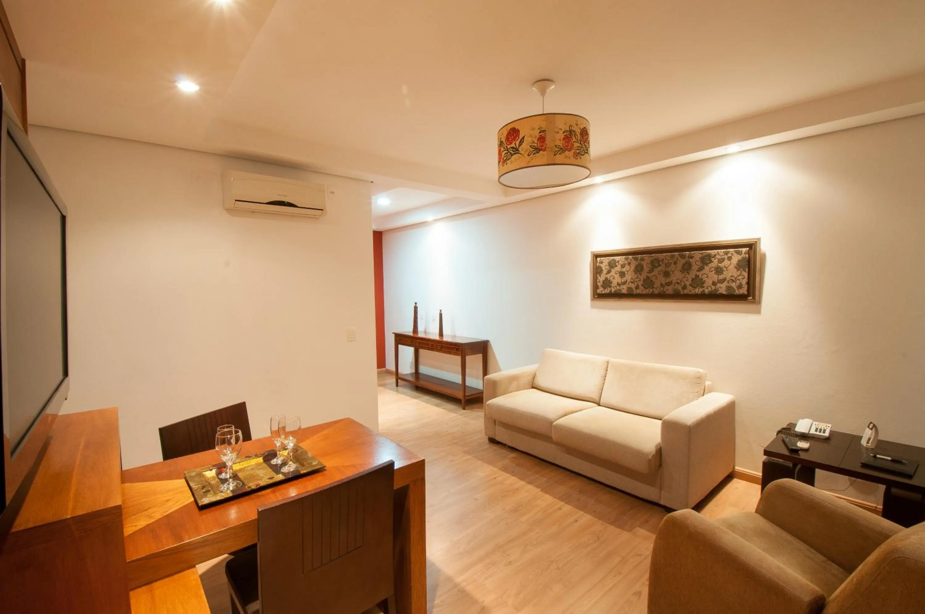 Seating area in Jacques Georges Tower