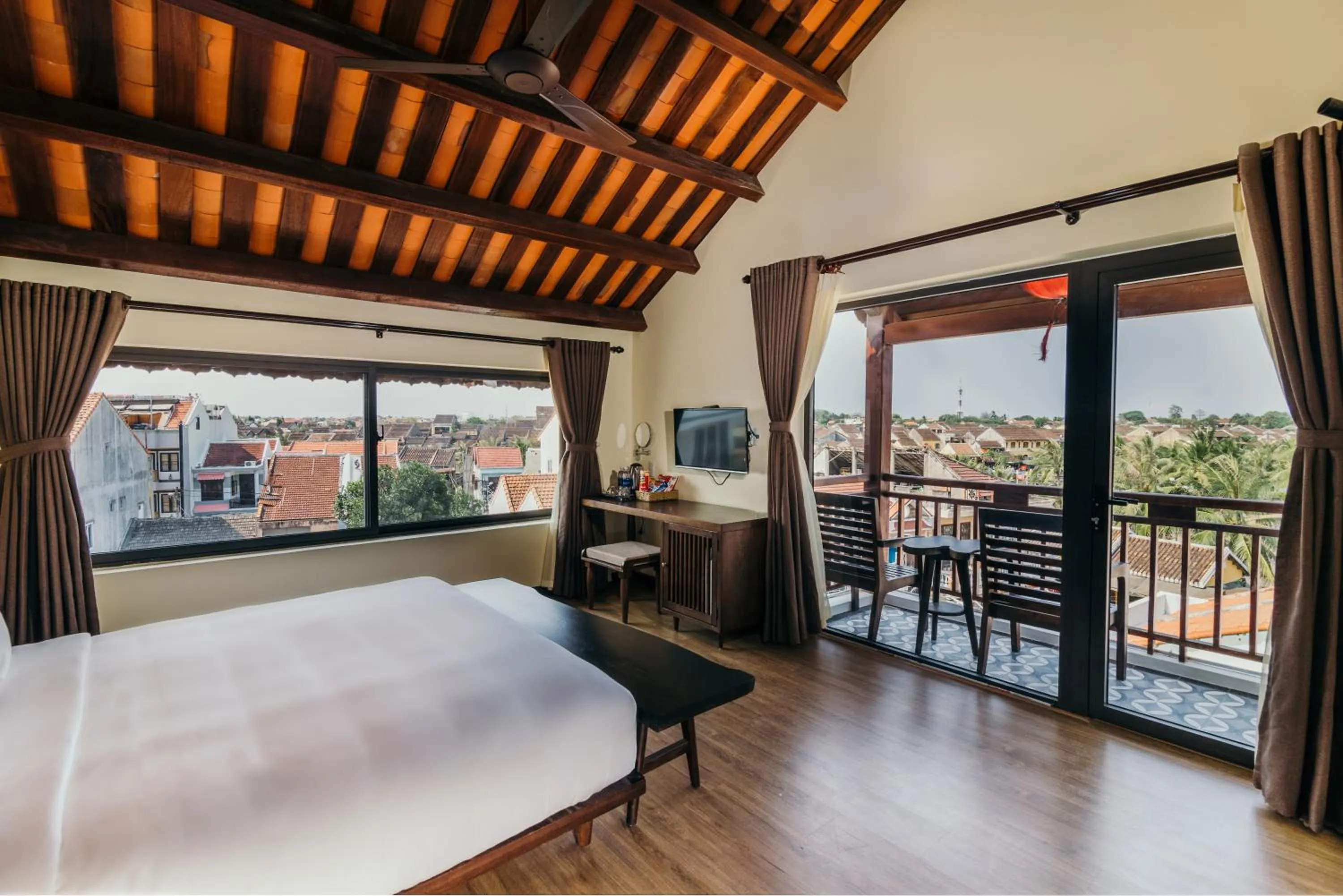 City view, Bed in La An Central Boutique Villa