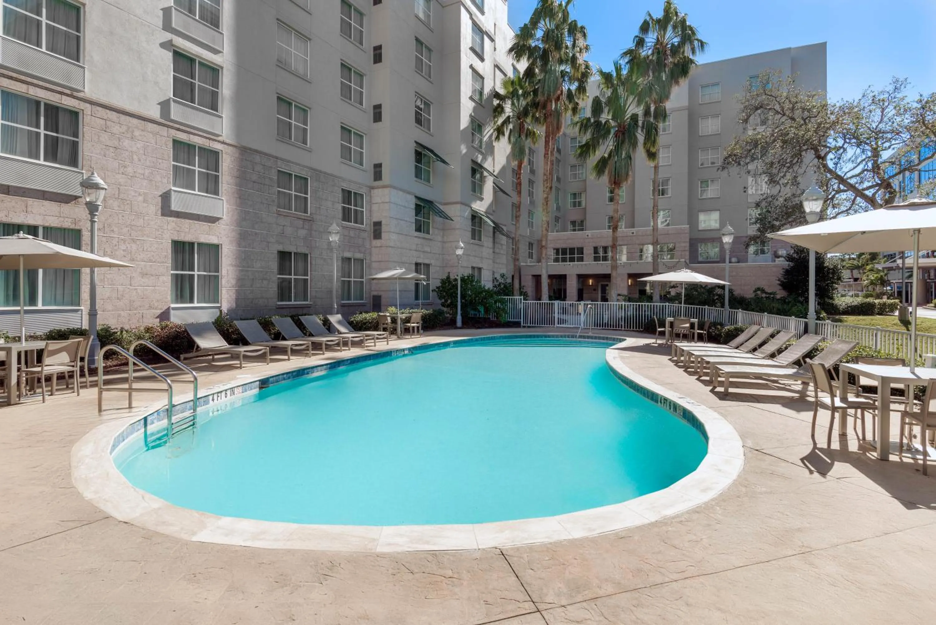 Swimming pool in Homewood Suites by Hilton Tampa Airport - Westshore