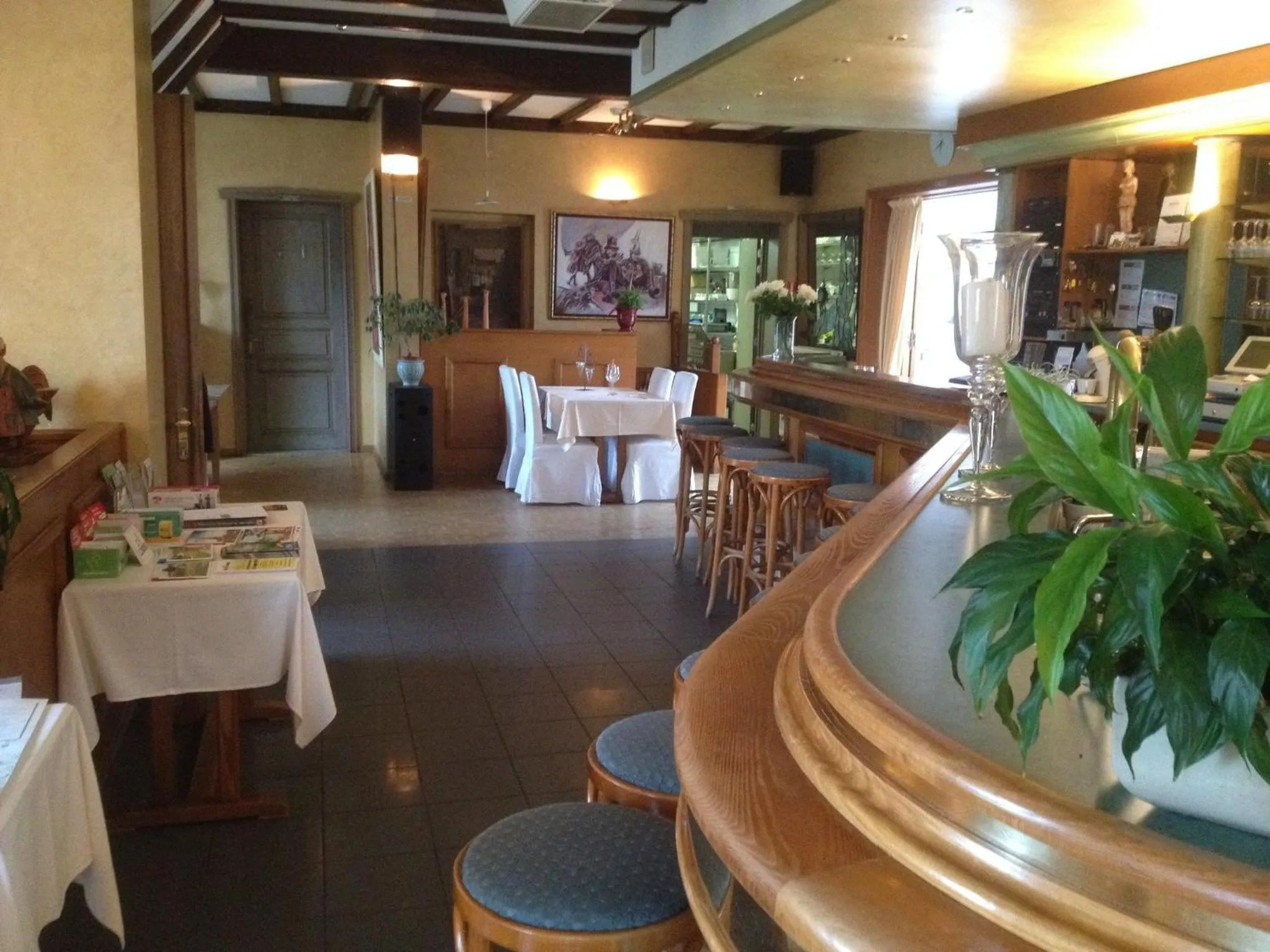 Lobby or reception in Hotel Hooghuys