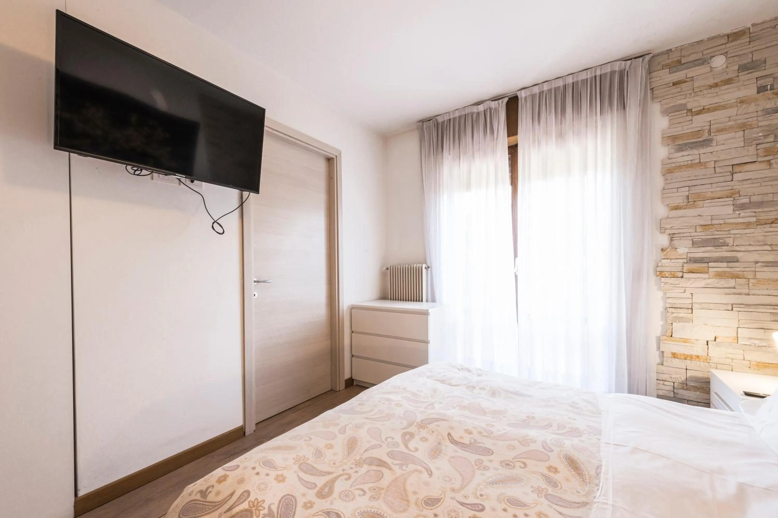 Bed in Hotel Vescovi