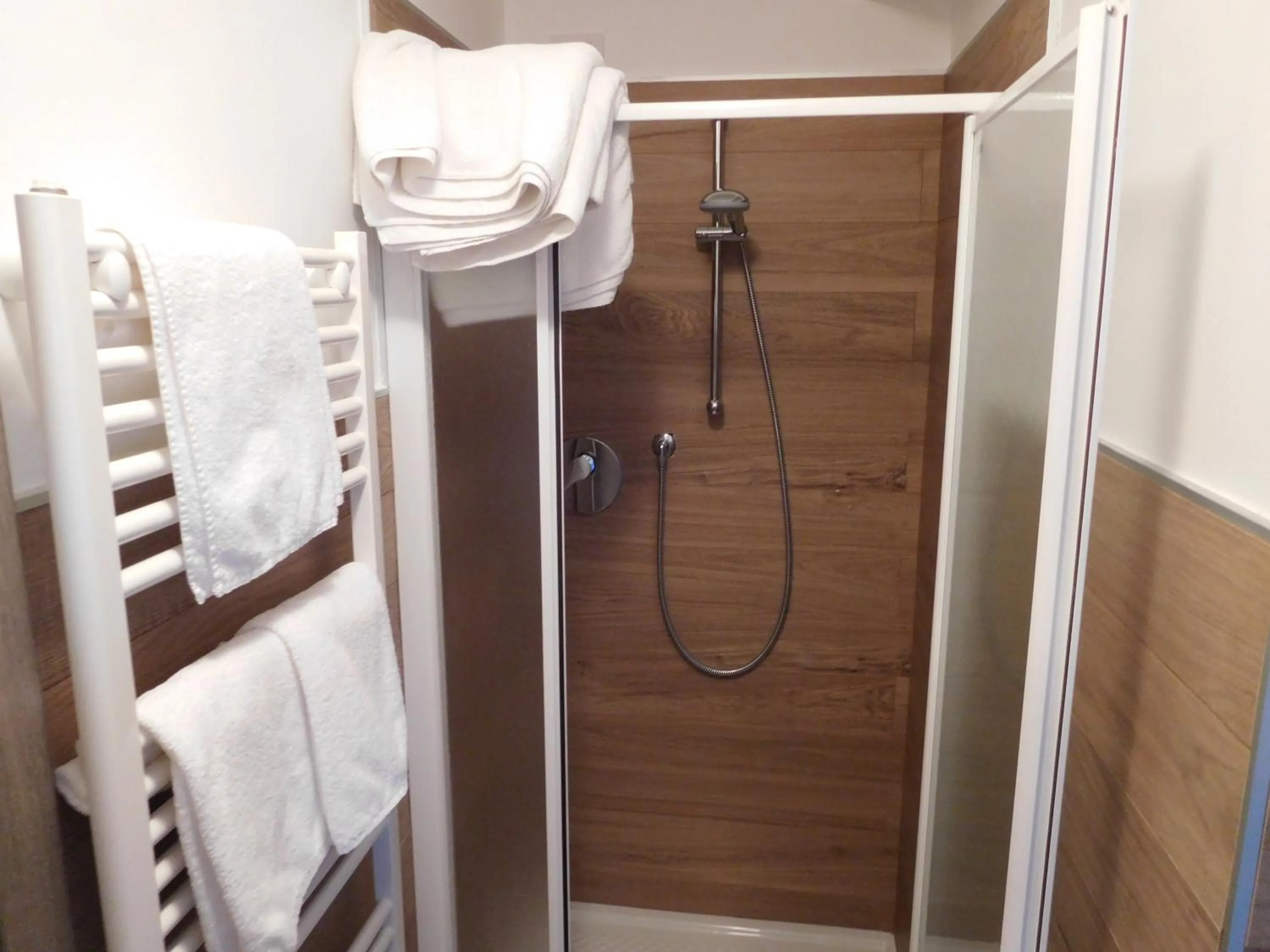 Shower in Hotel Vescovi