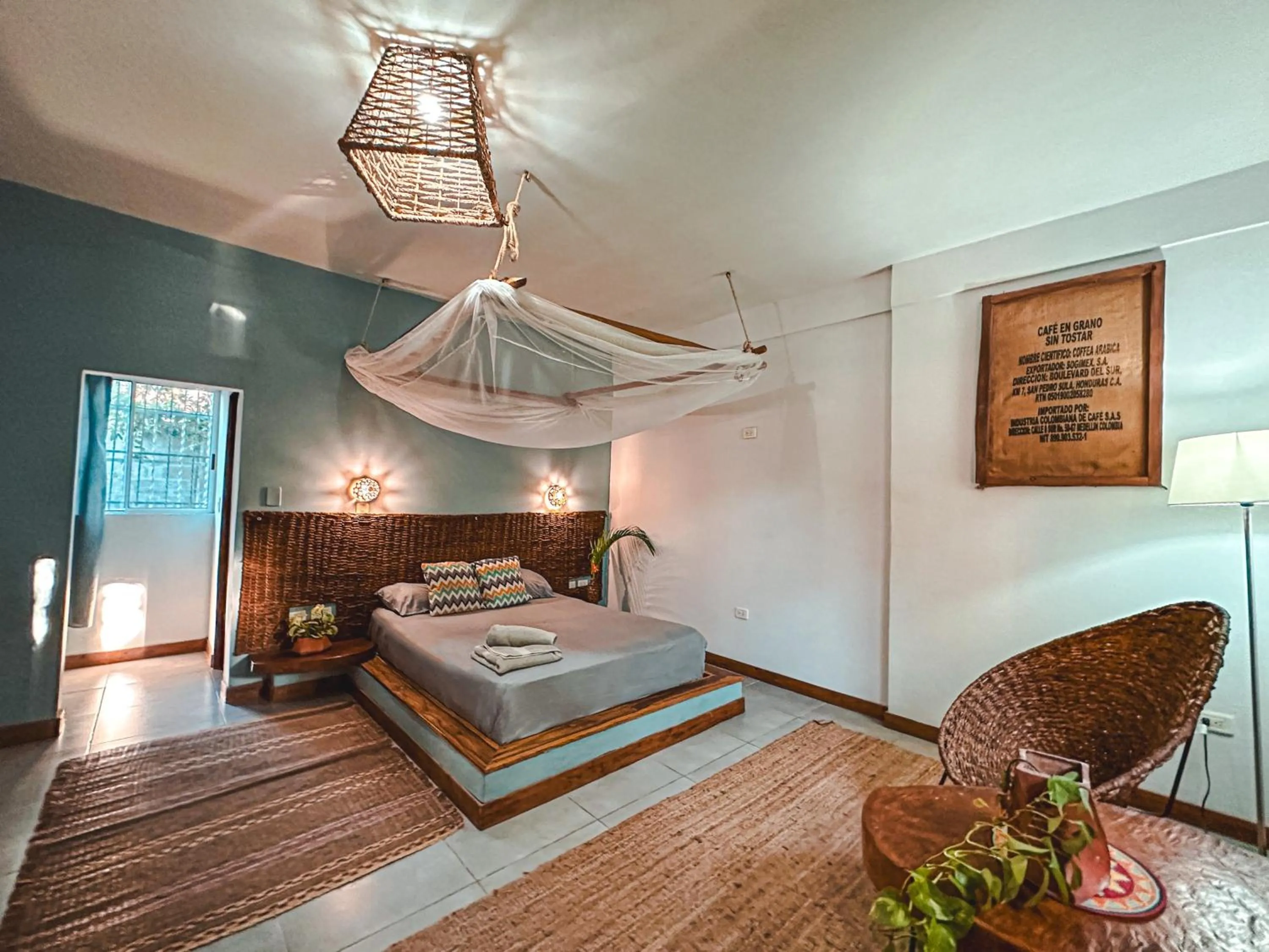 Bed in Villa Eden Palomino