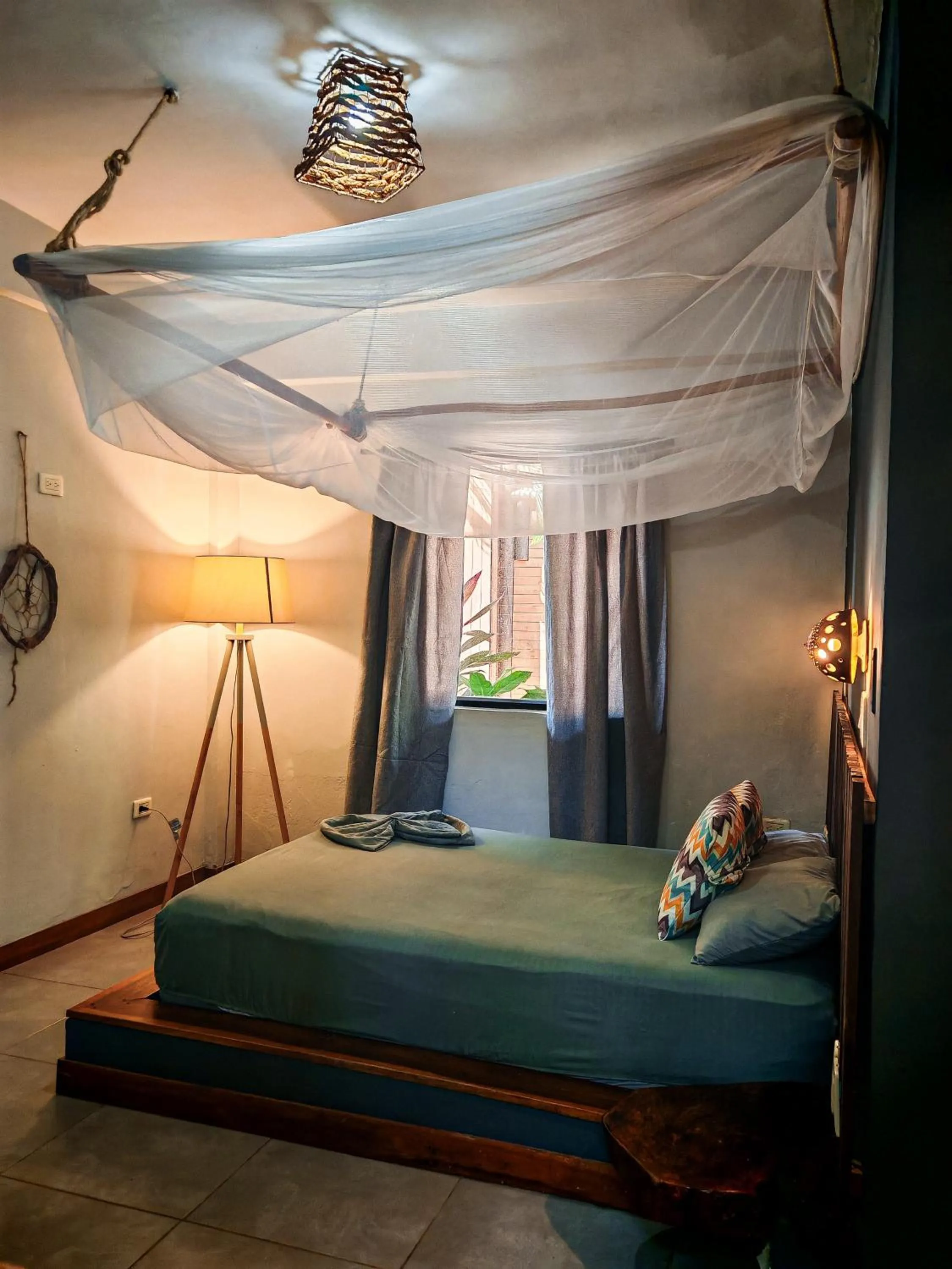 Natural landscape, Bed in Villa Eden Palomino