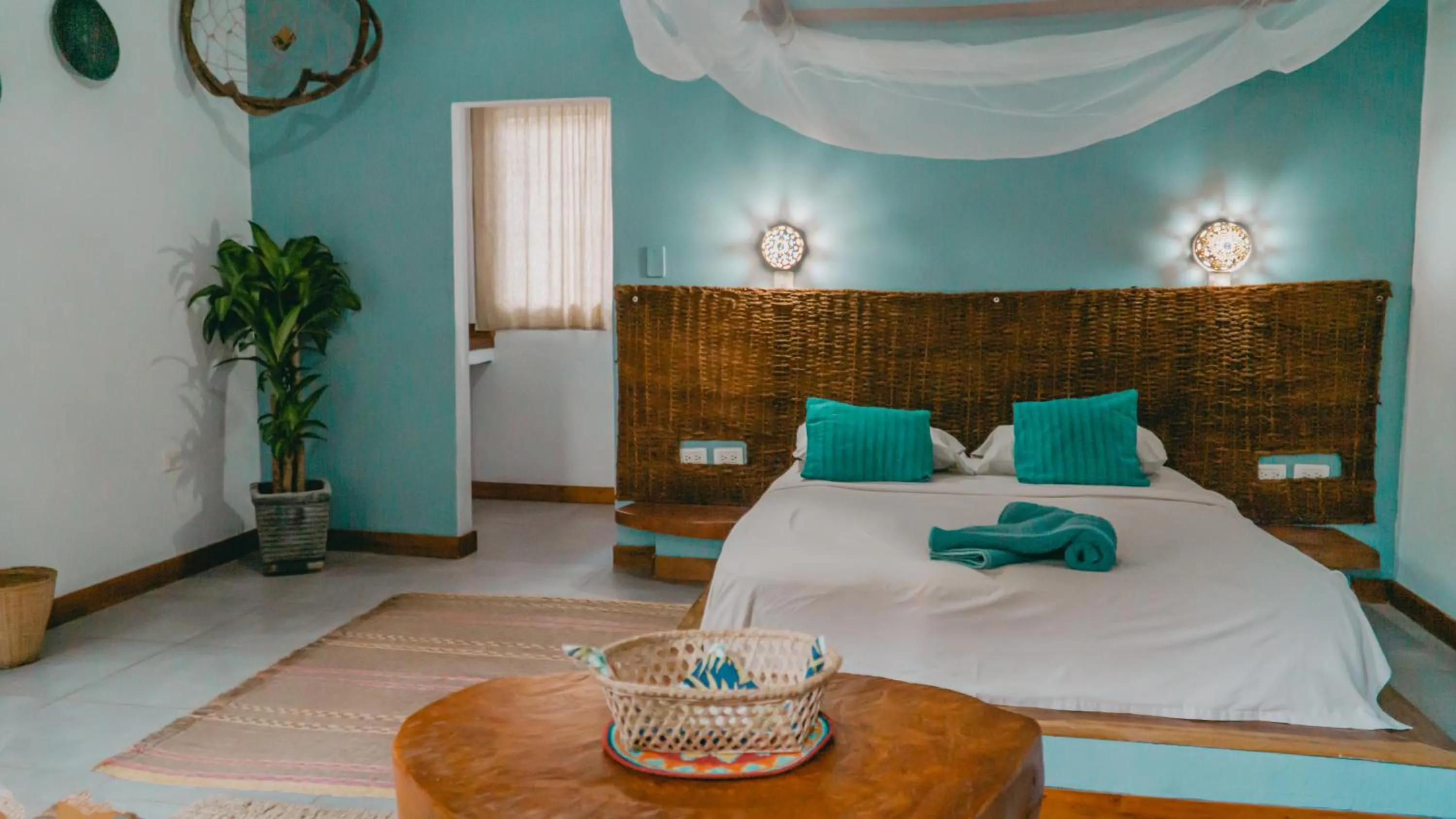 Bed in Villa Eden Palomino