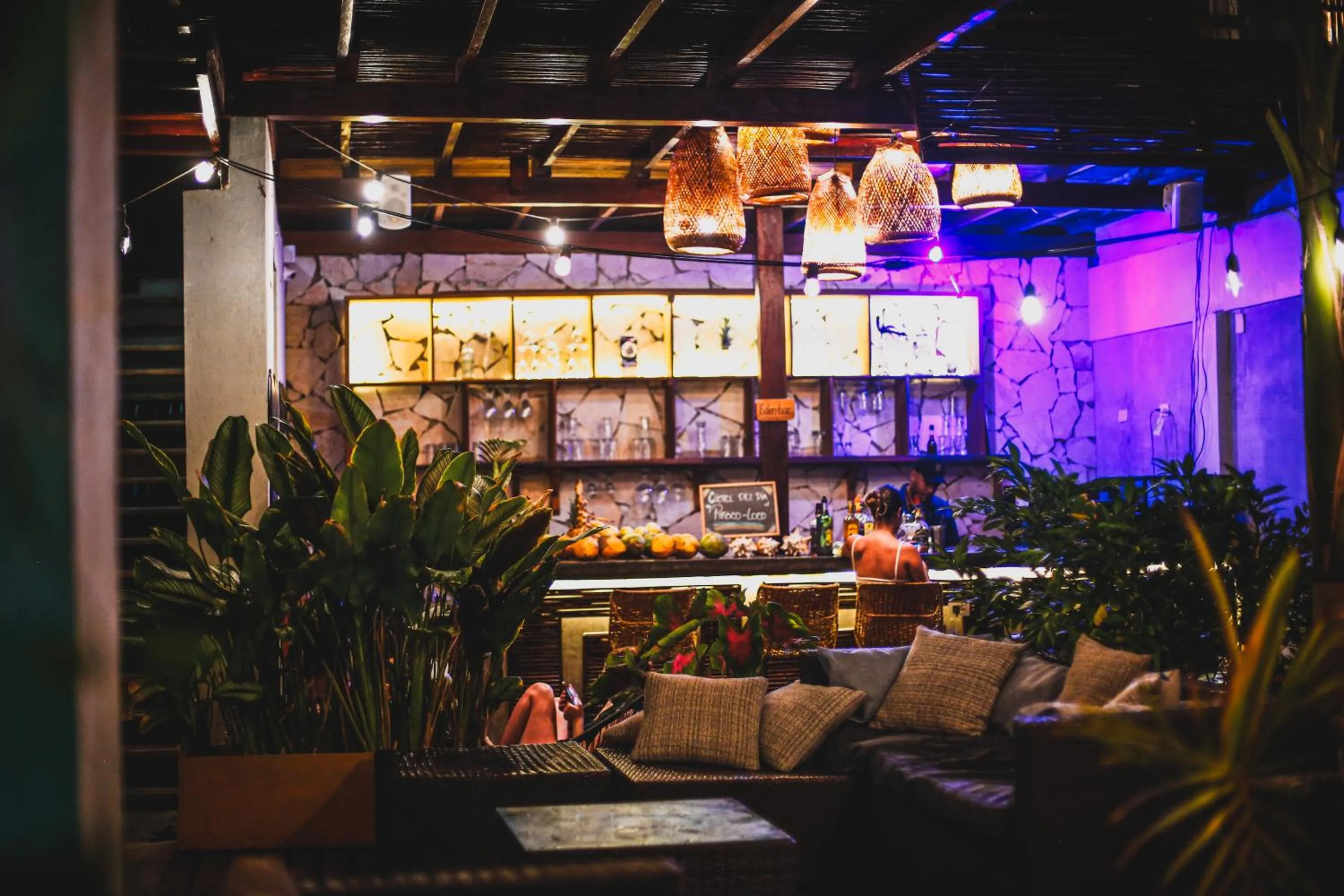 Living room in Villa Eden Palomino