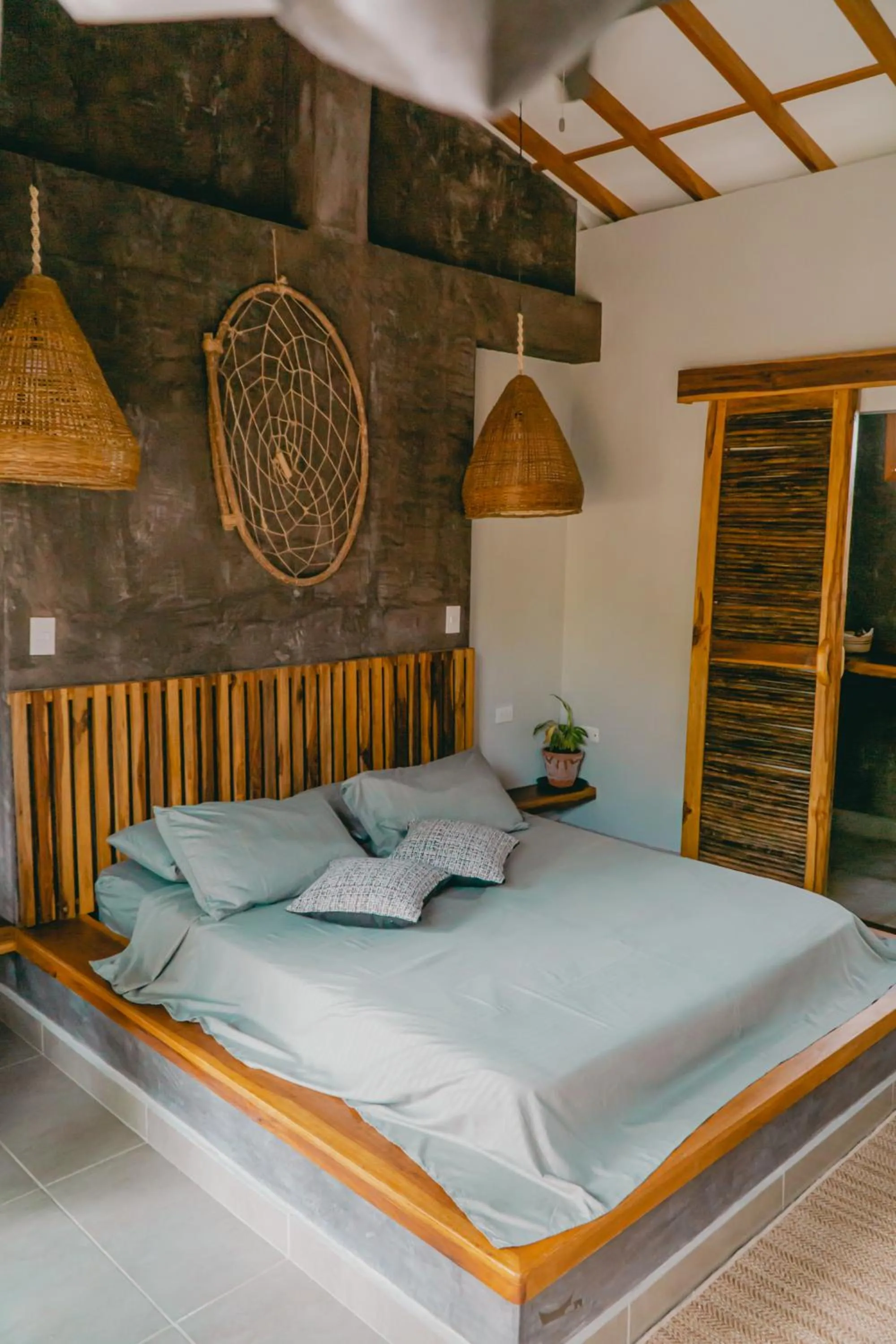 Bed in Villa Eden Palomino