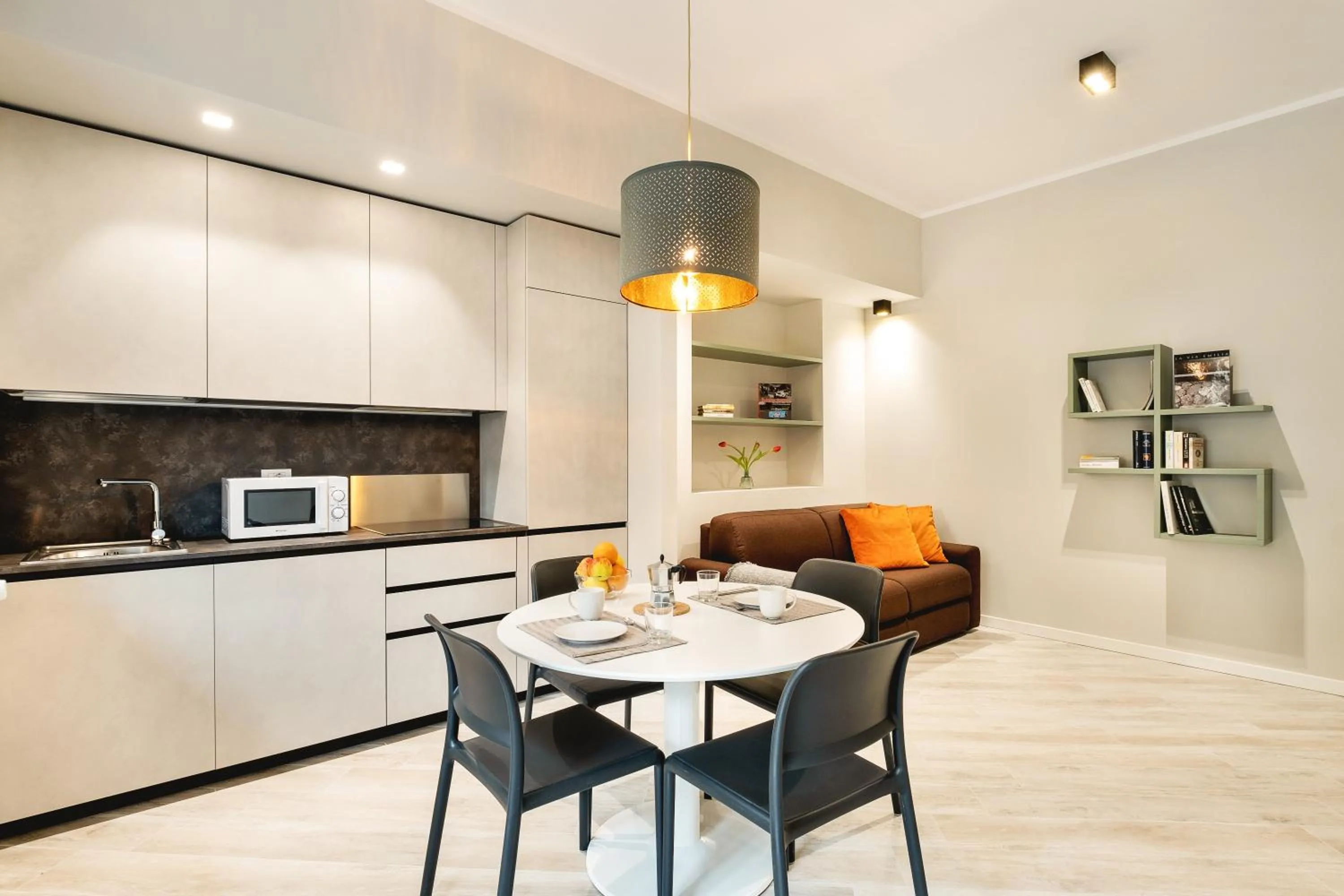 Kitchen or kitchenette in Maggiore Residence Flats