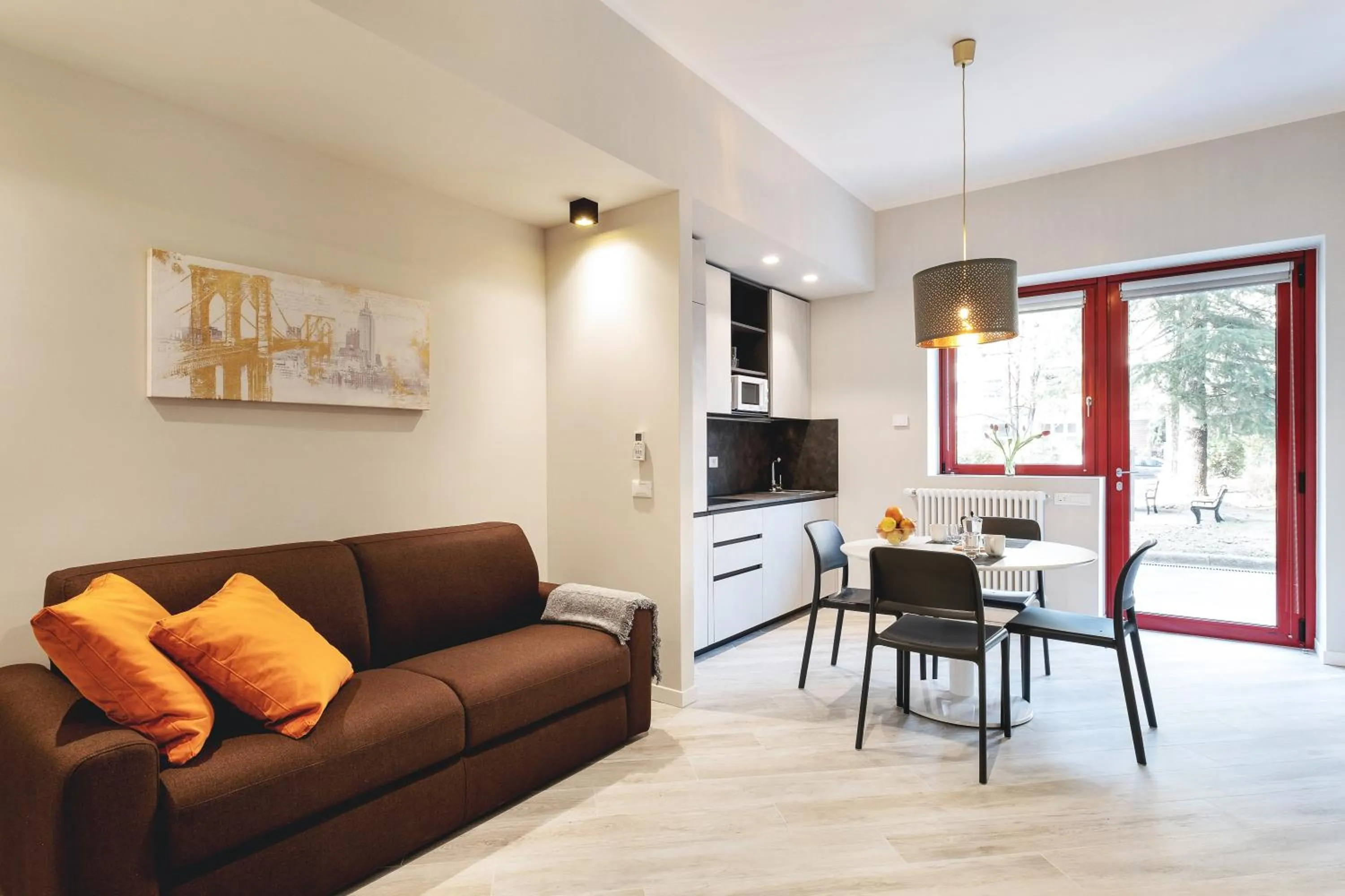 Kitchen or kitchenette in Maggiore Residence Flats