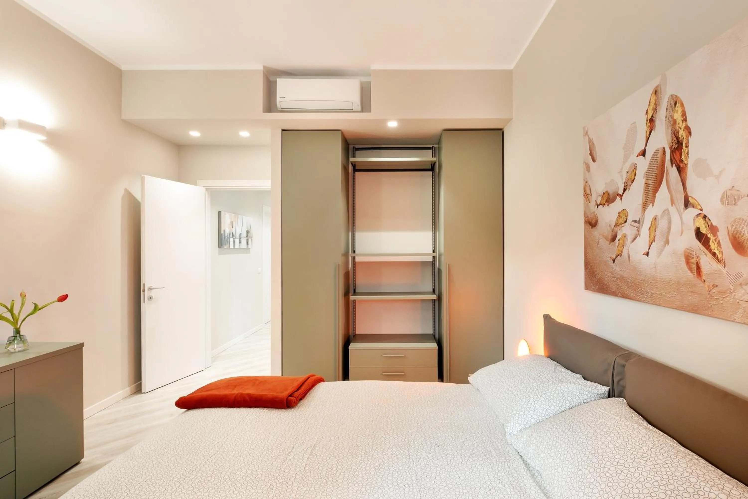 Bedroom, Bed in Maggiore Residence Flats