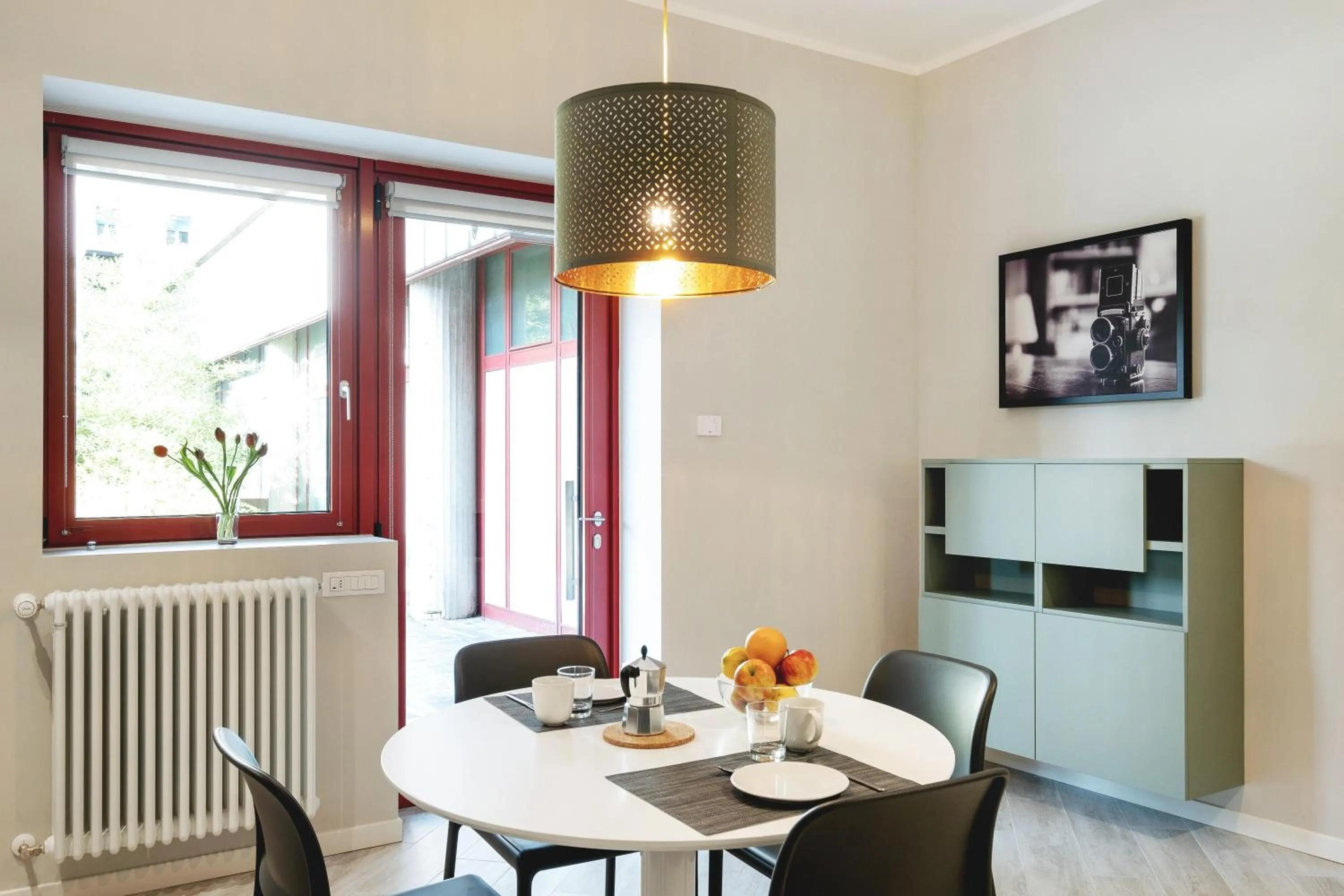 Dining area in Maggiore Residence Flats
