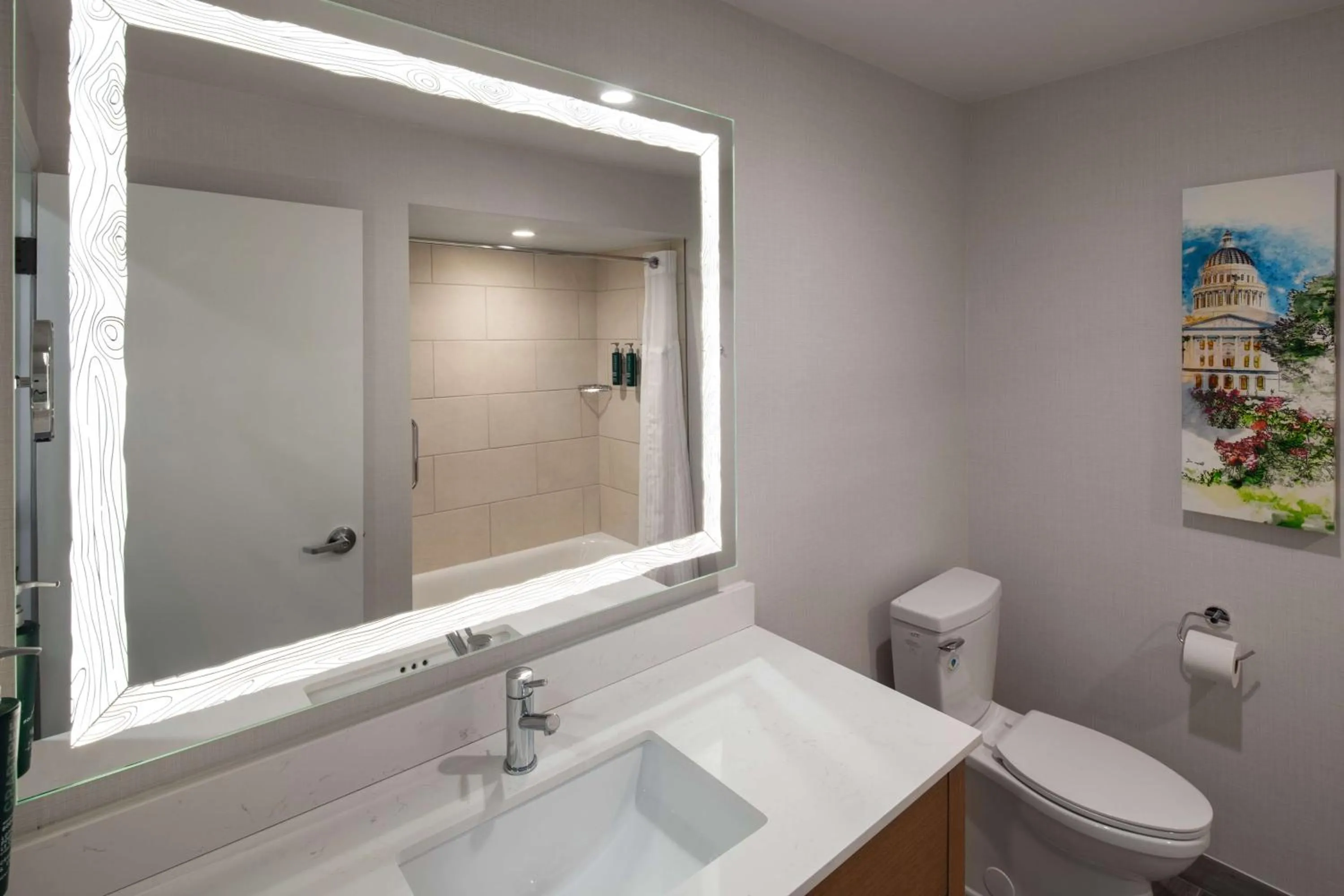 Bathroom in DoubleTree By Hilton Sacramento