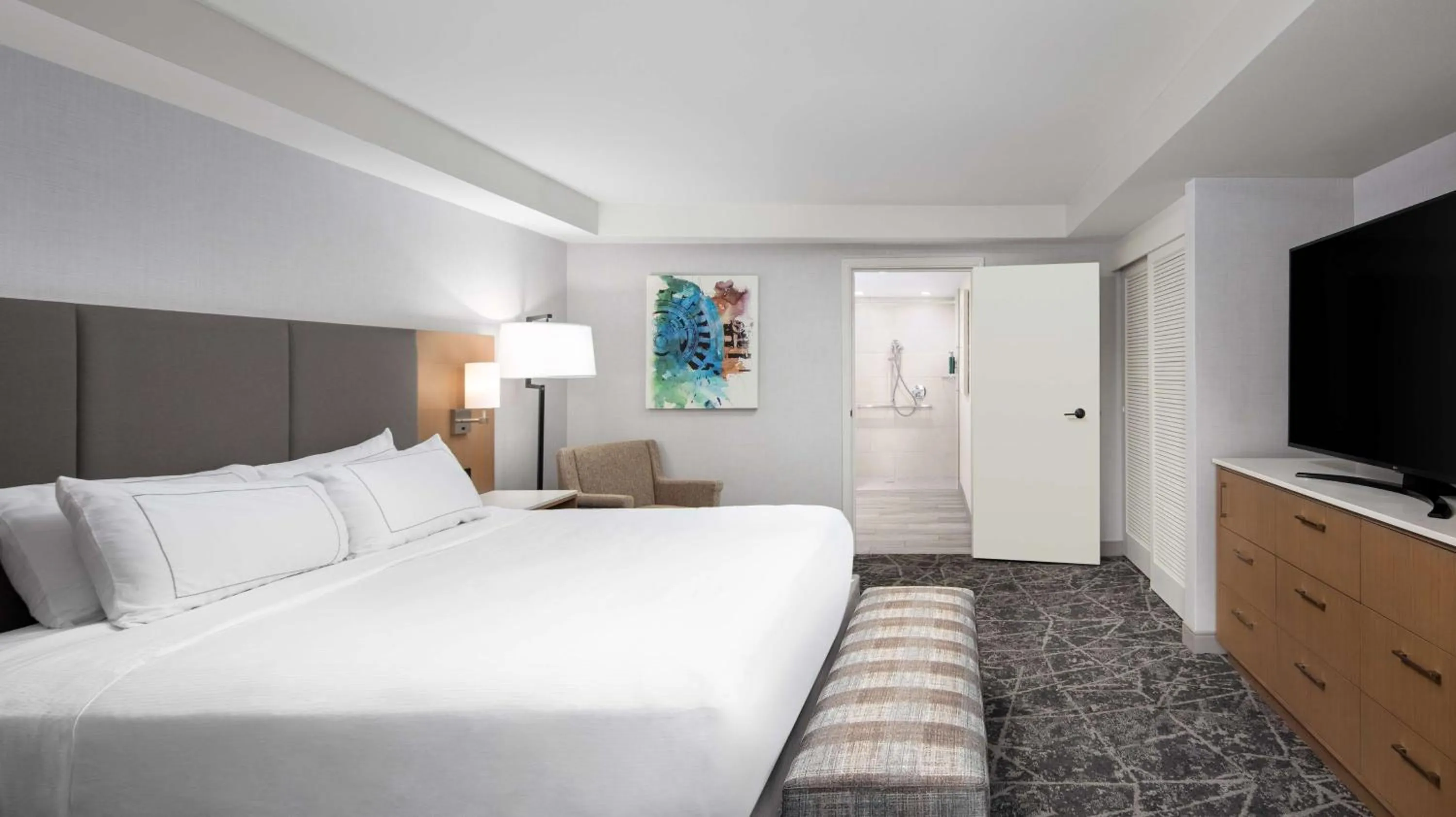 Bedroom, Bed in DoubleTree By Hilton Sacramento