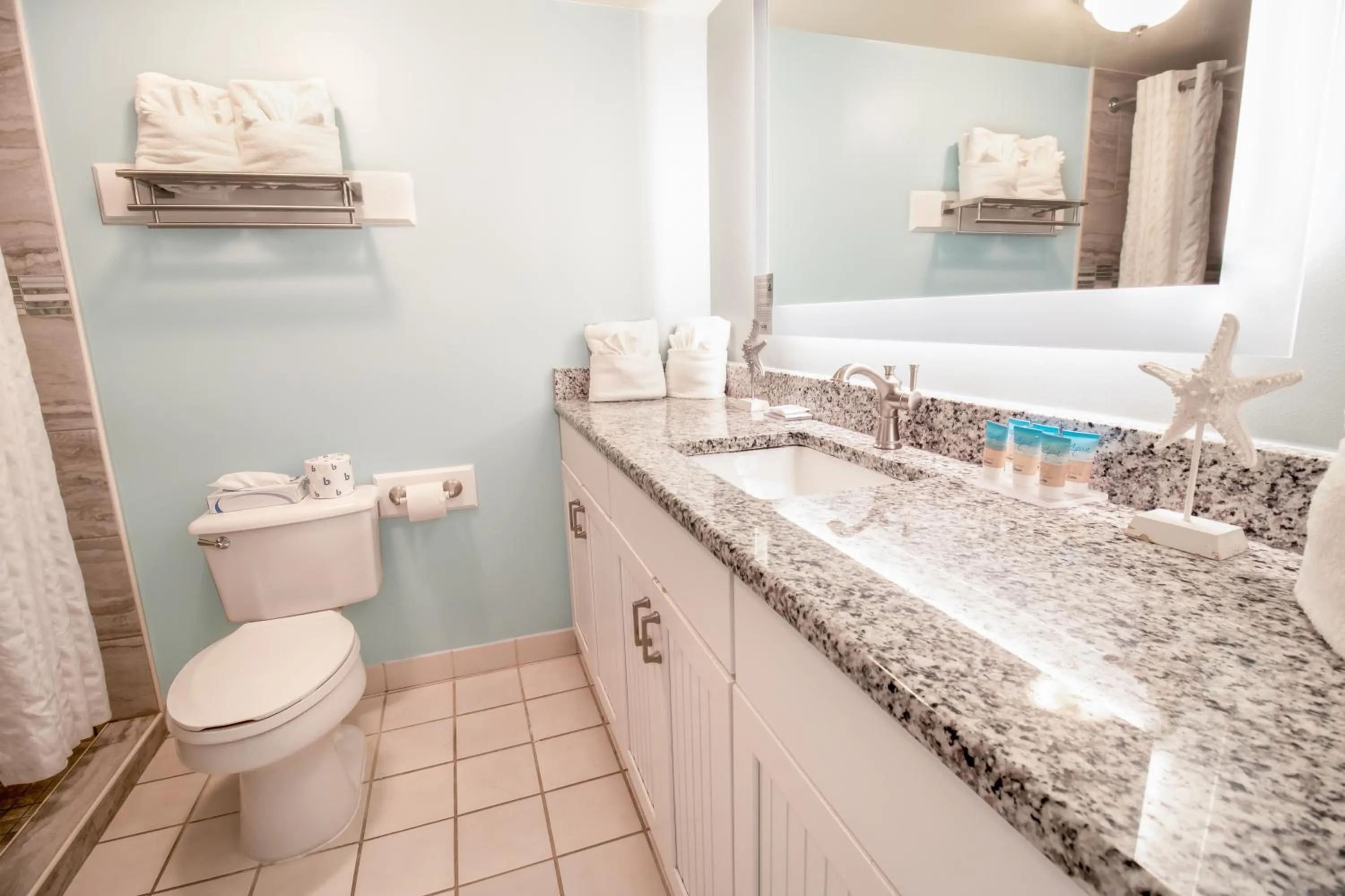 Toilet in Oceanfront Litchfield Inn