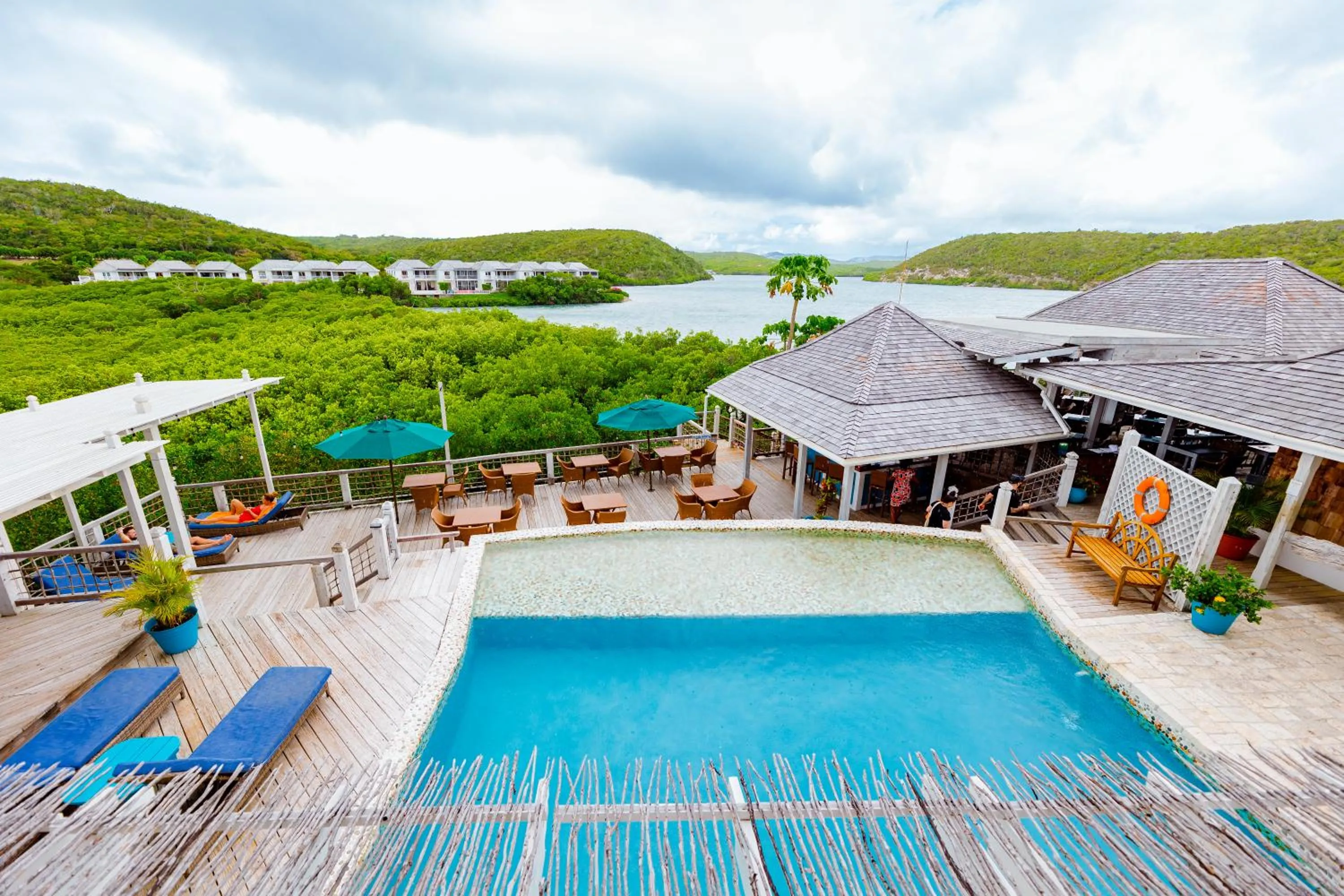 Pool view in Escape at Nonsuch Bay Antigua - All Inclusive - Adults Only