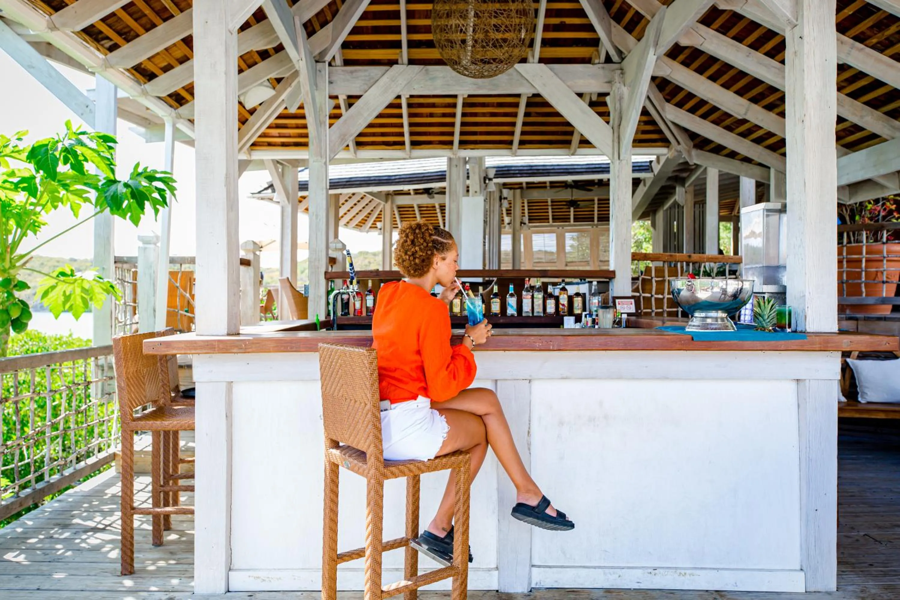 Lounge or bar in Escape at Nonsuch Bay Antigua - All Inclusive - Adults Only