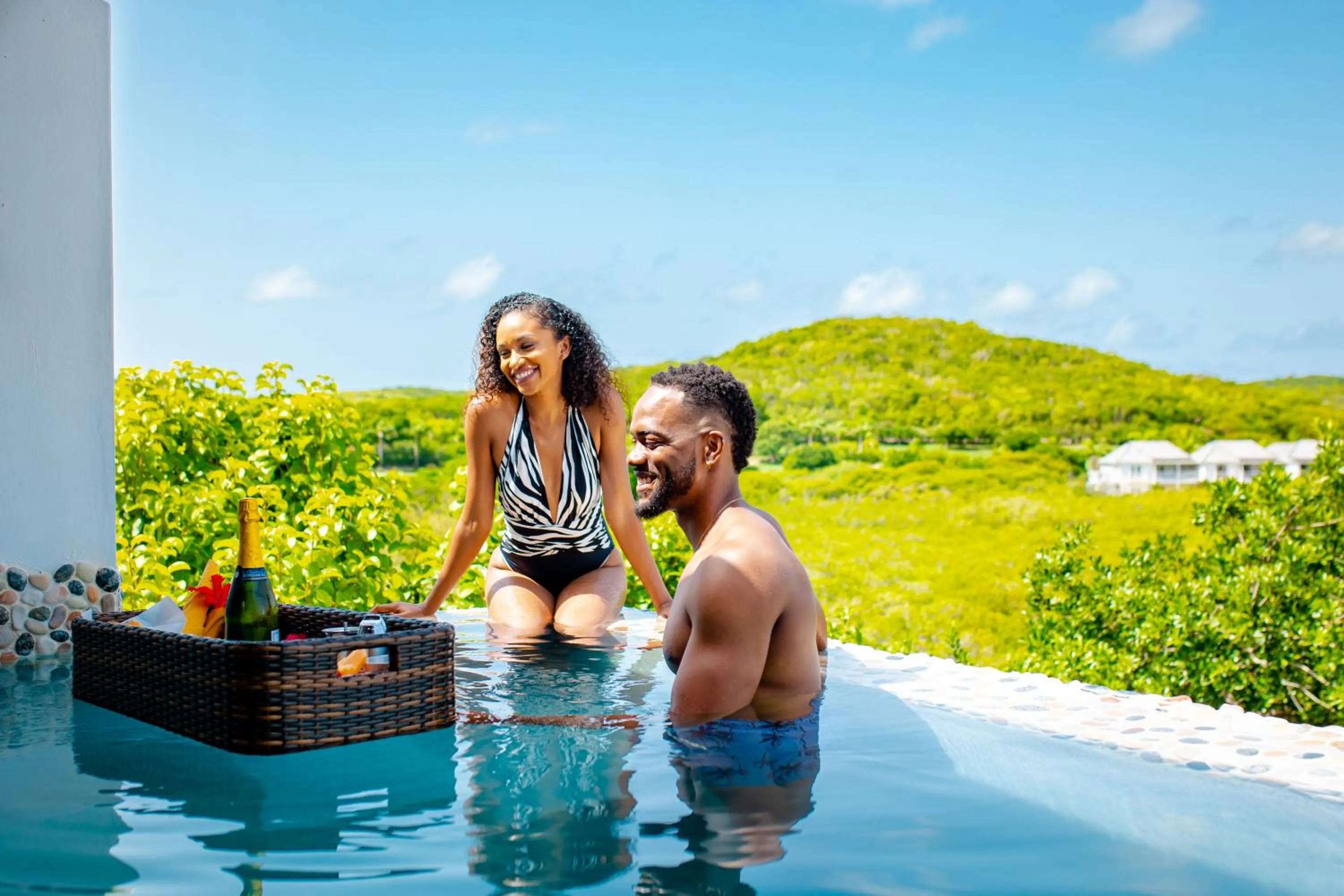 Pool view in Escape at Nonsuch Bay Antigua - All Inclusive - Adults Only